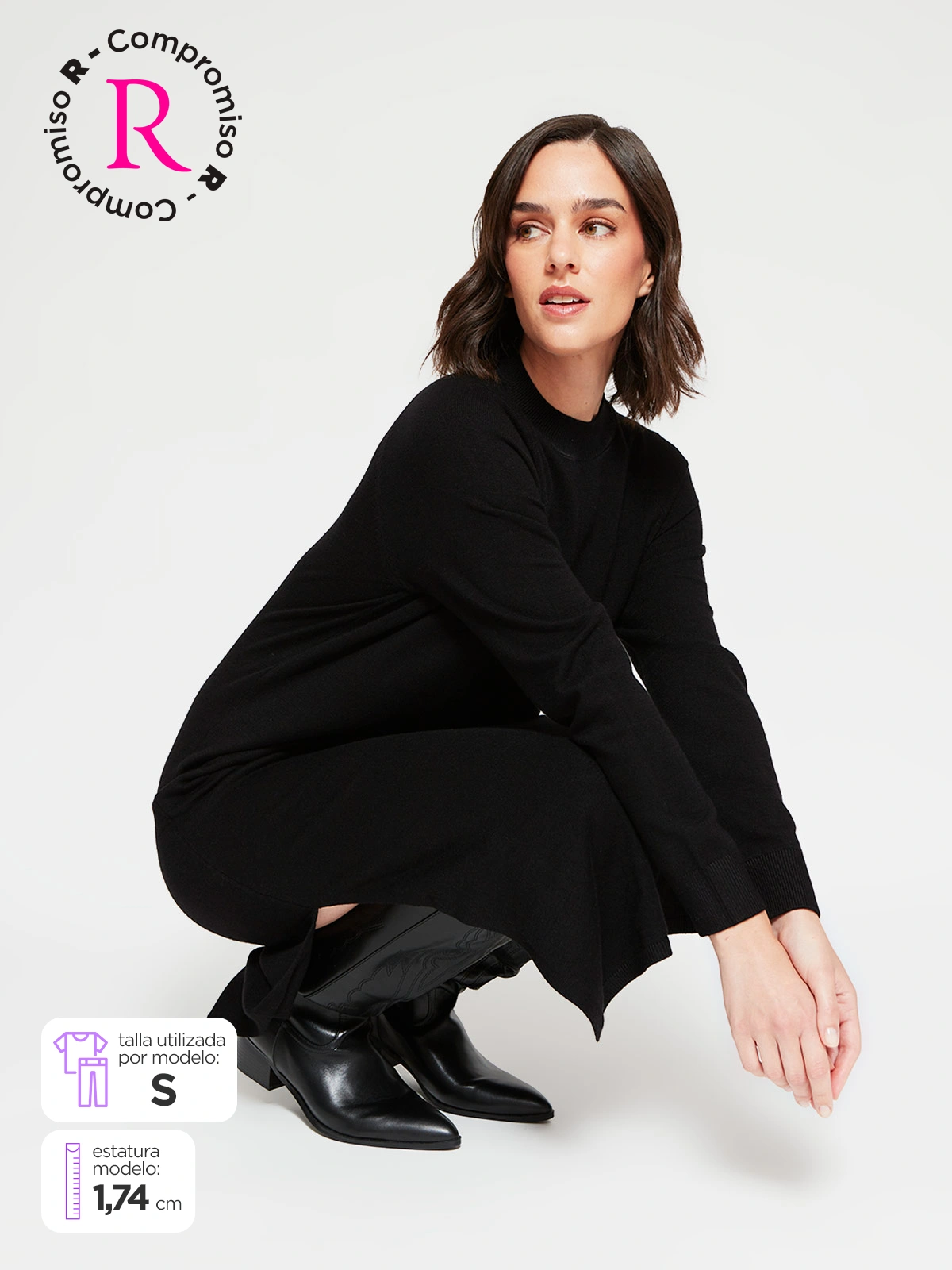 SWEATER MUJER MARQUIS TEJIDO - 1