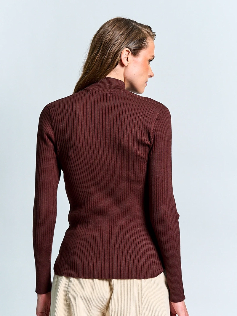 SWEATER MUJER MARQUIS CUELLO MOCK - 3