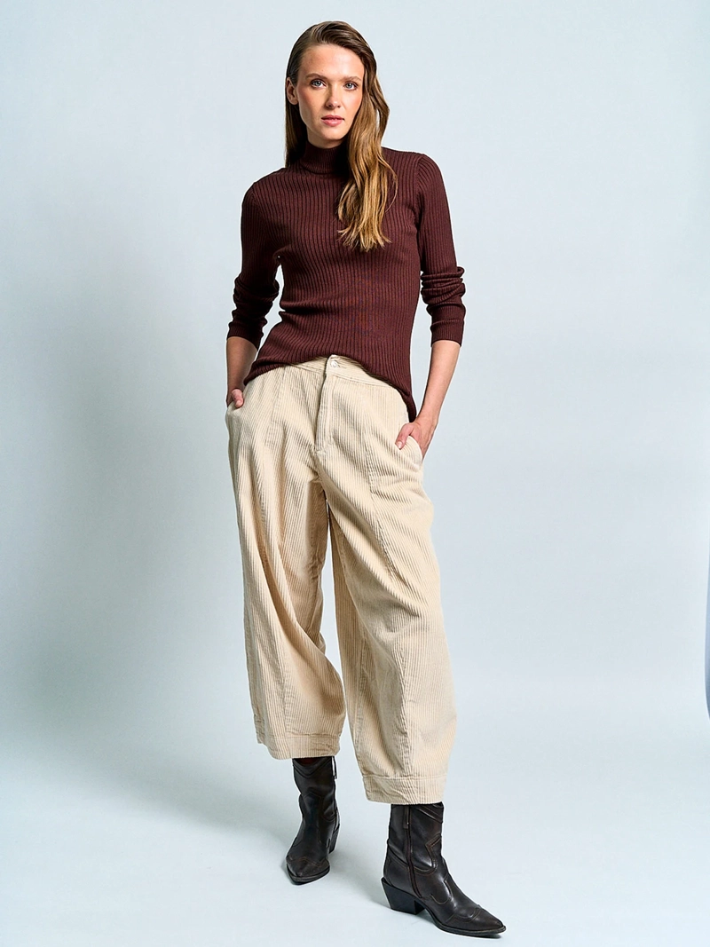 SWEATER MUJER MARQUIS CUELLO MOCK - 5