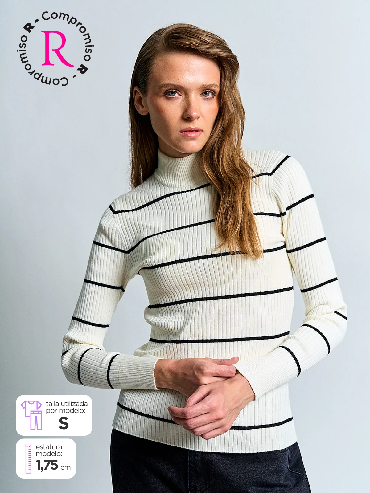 SWEATER MUJER MARQUIS CUELLO MOCK
