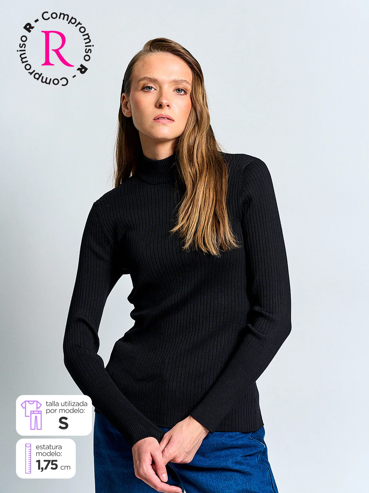SWEATER MUJER MARQUIS CUELLO MOCK - 1