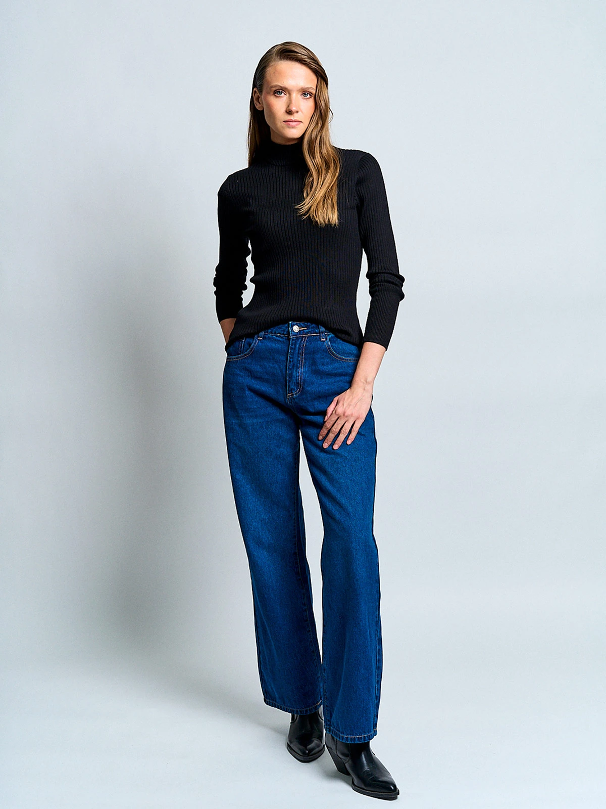 SWEATER MUJER MARQUIS CUELLO MOCK - 4