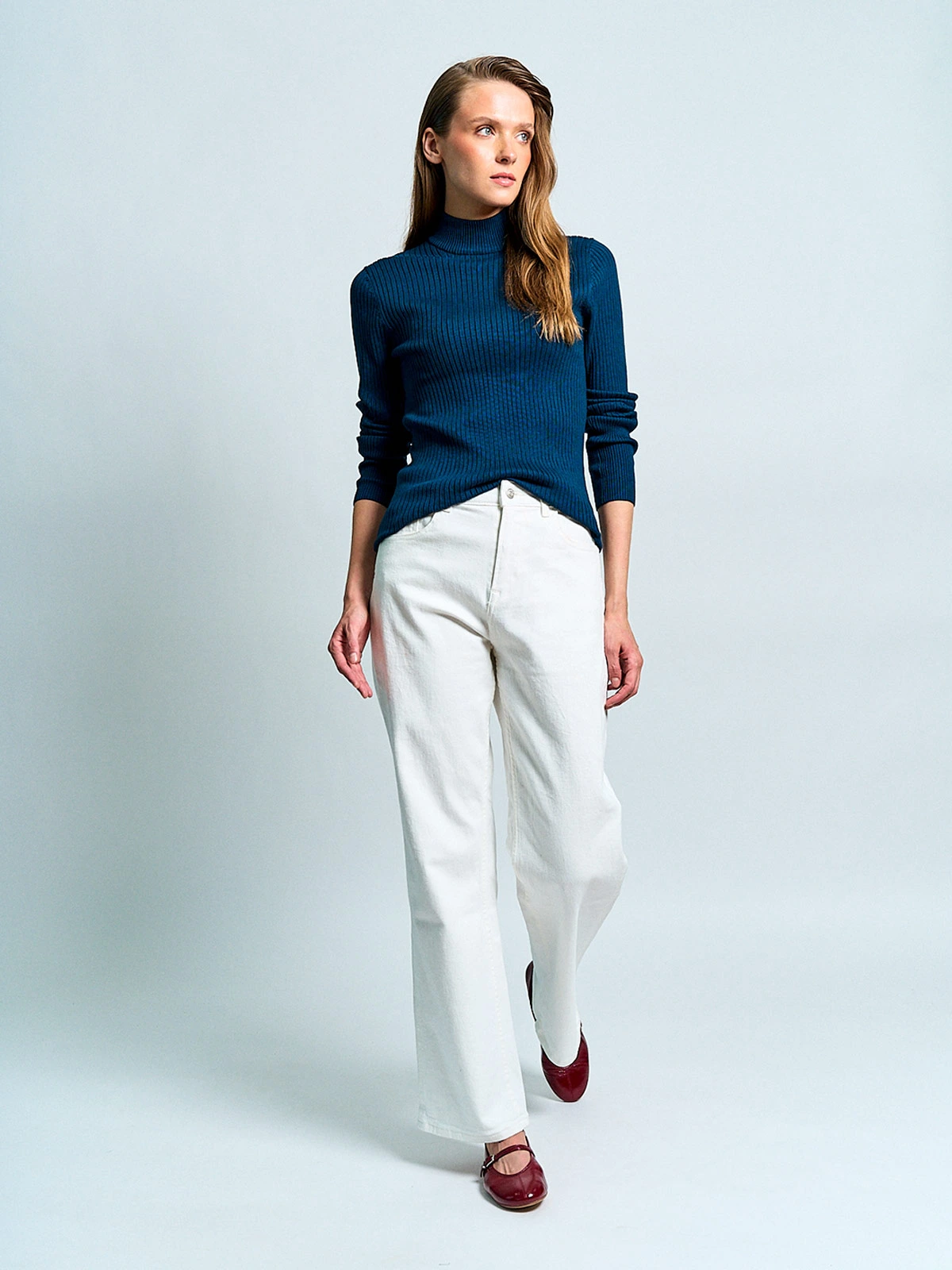 SWEATER MUJER MARQUIS CUELLO MOCK - 4
