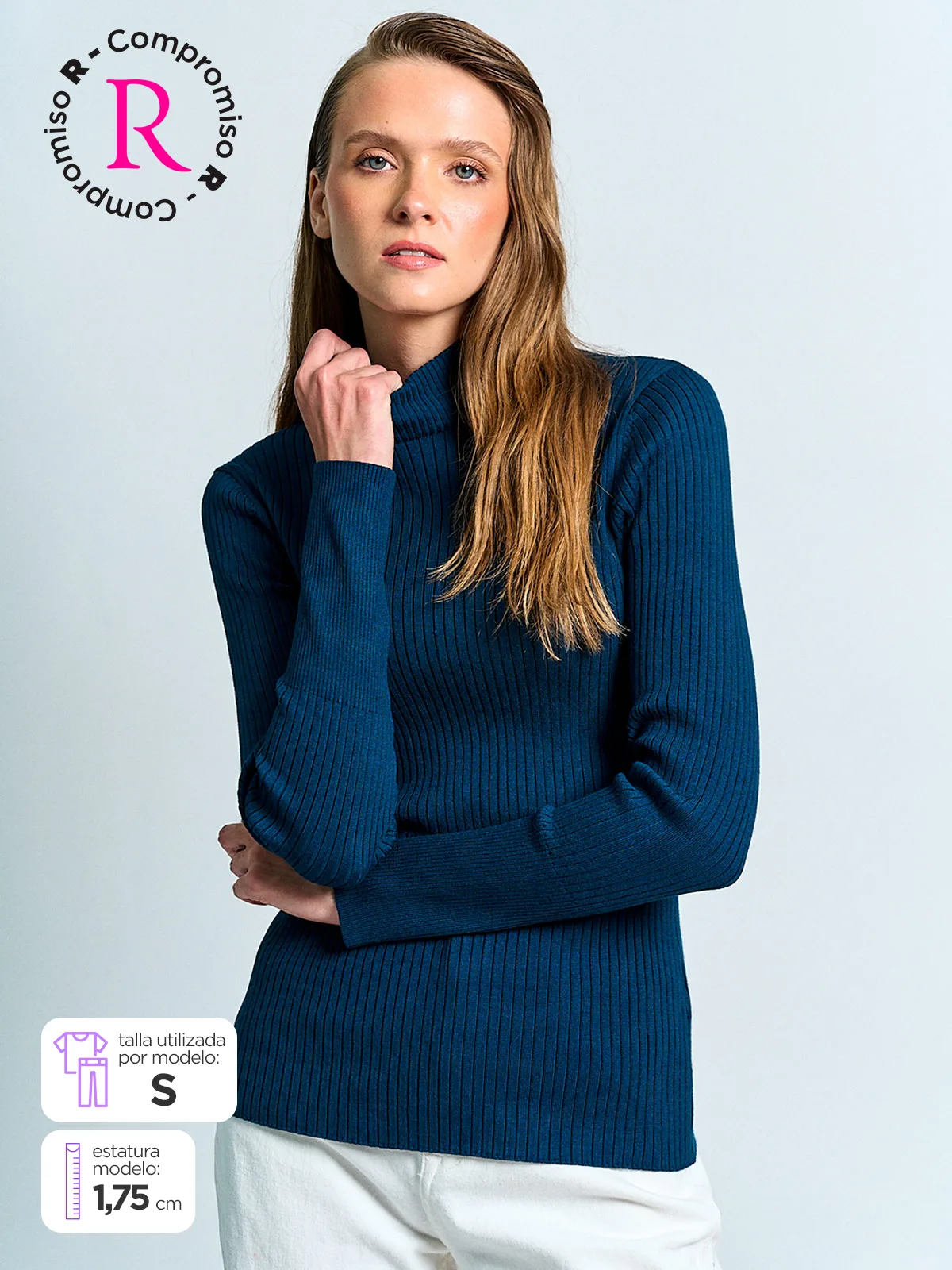 SWEATER MUJER MARQUIS CUELLO MOCK