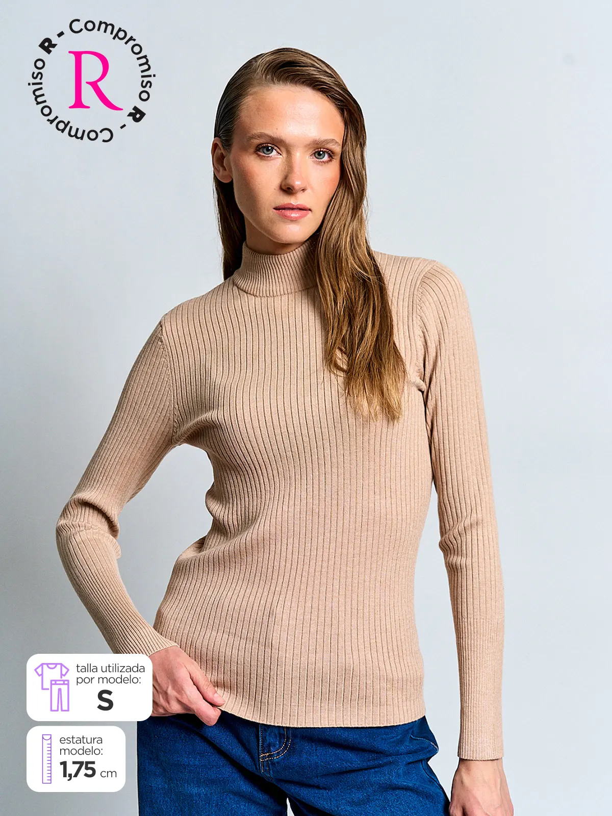 SWEATER MUJER MARQUIS CUELLO MOCK