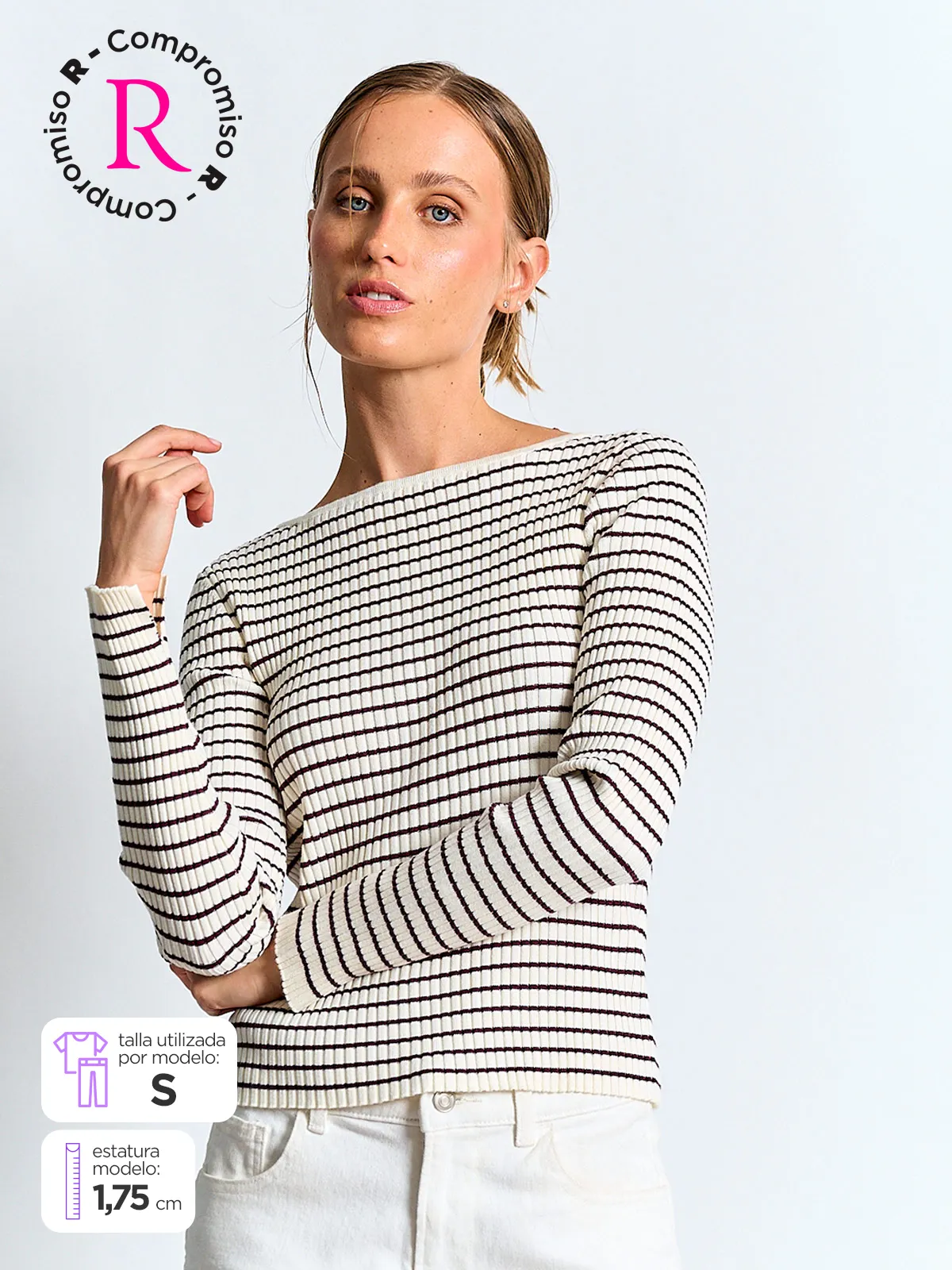 POLERA MUJER MARQUIS CUELLO BOTE - 1