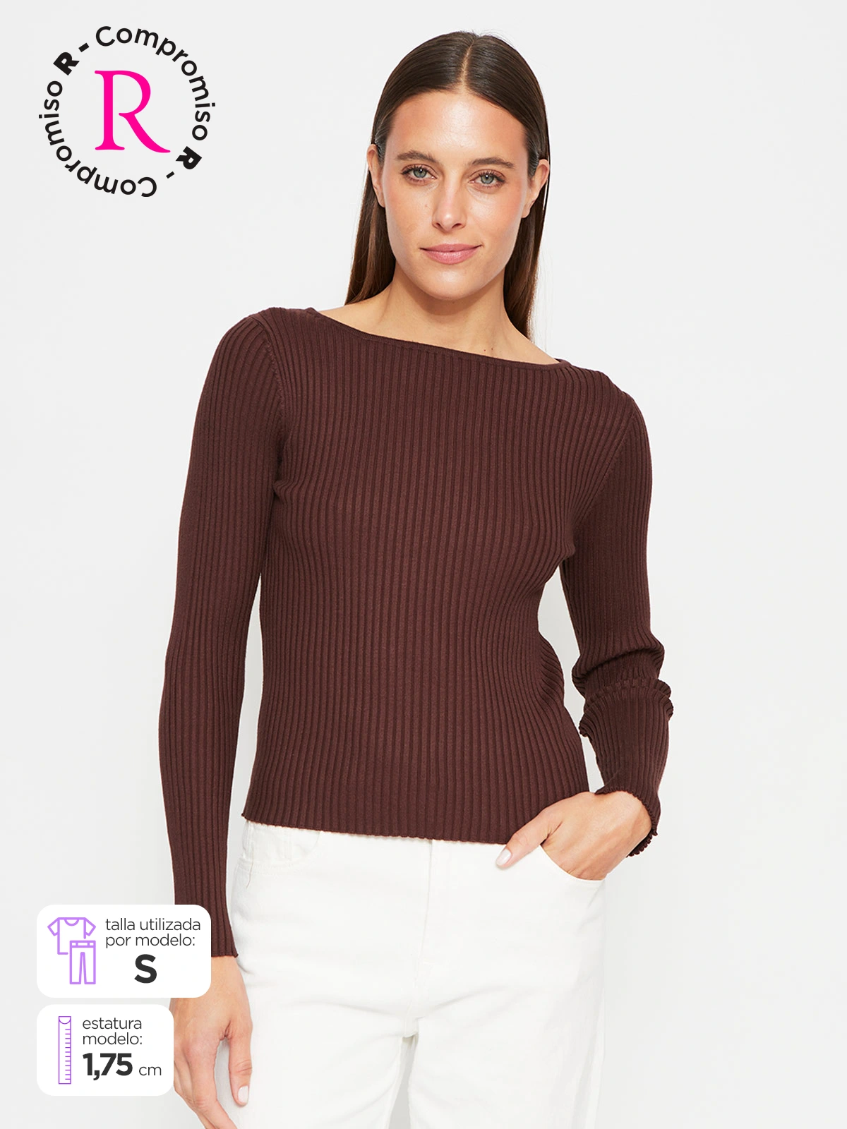 POLERA MUJER MARQUIS CUELLO BOTE - 1