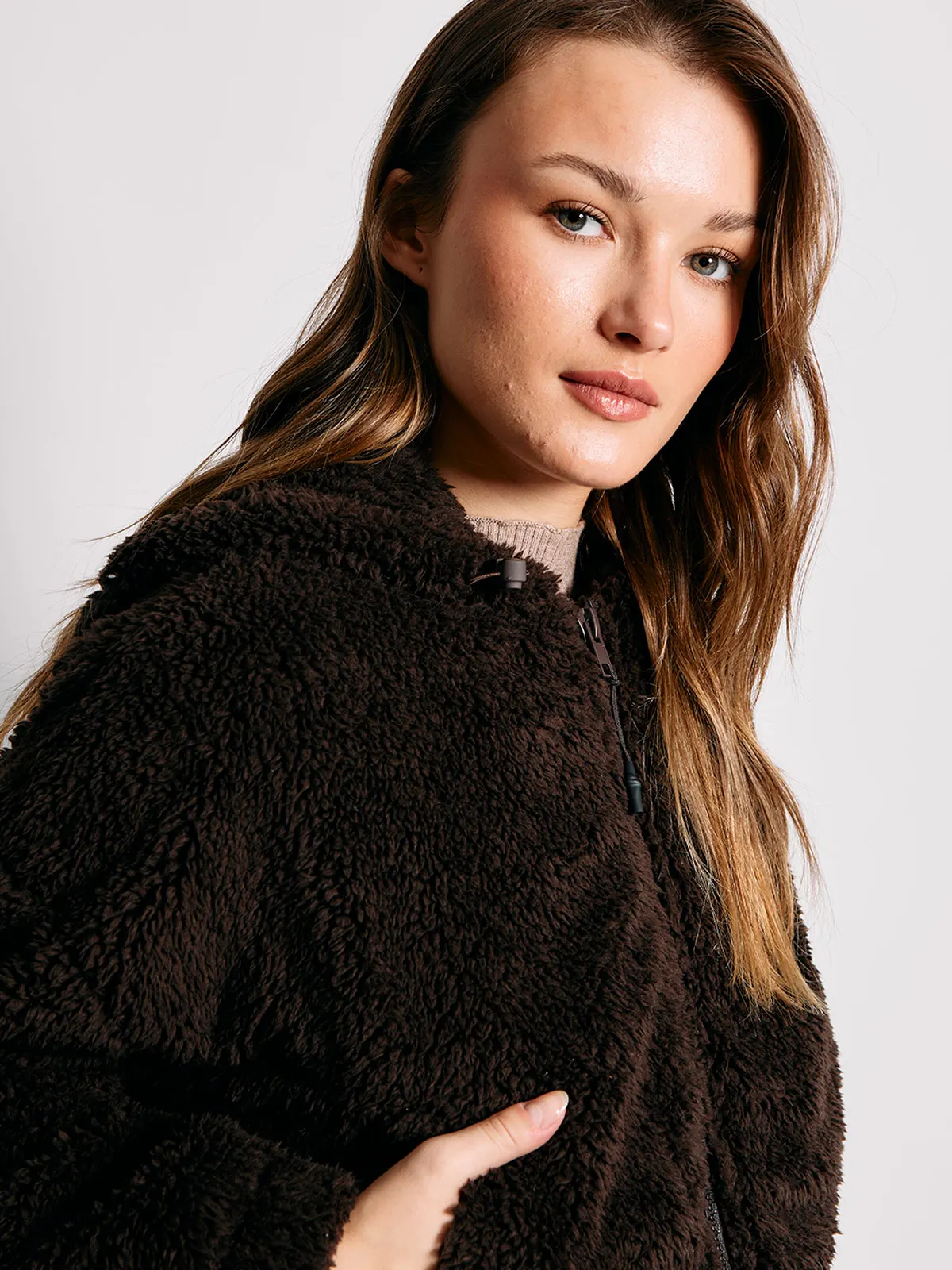 POLERÓN MUJER INDEX SHERPA MANGA LARGA - 3
