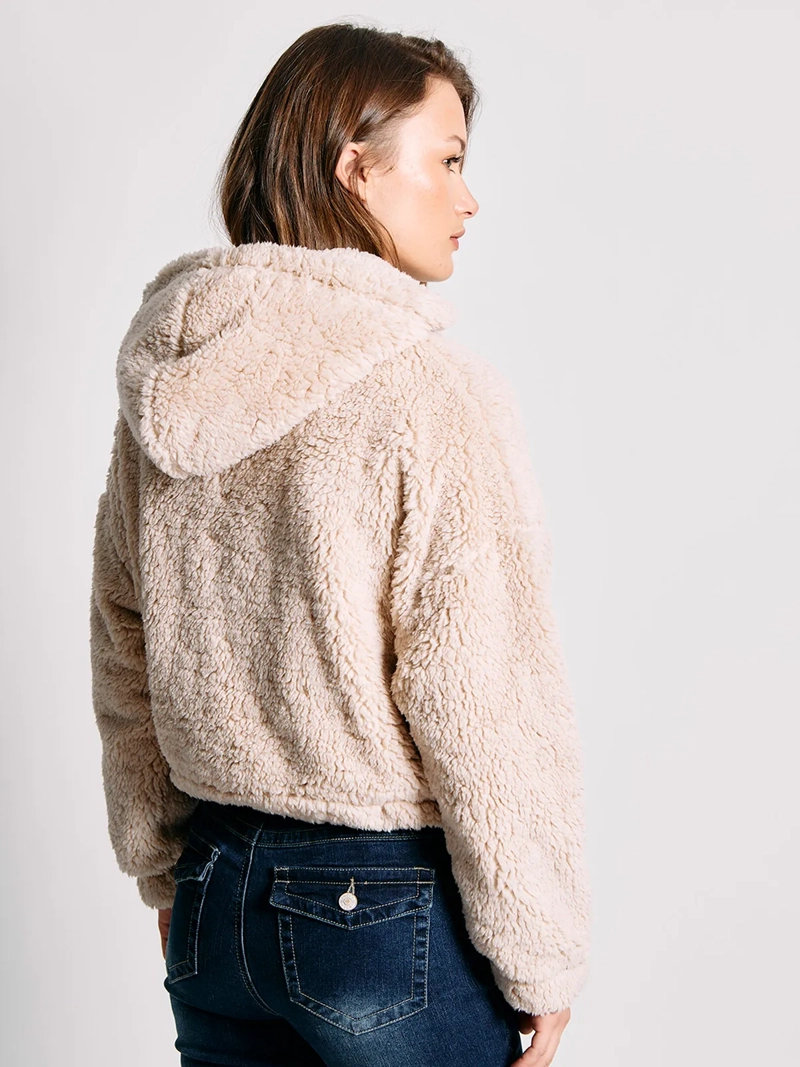 POLERÓN MUJER INDEX SHERPA MANGA LARGA - 2