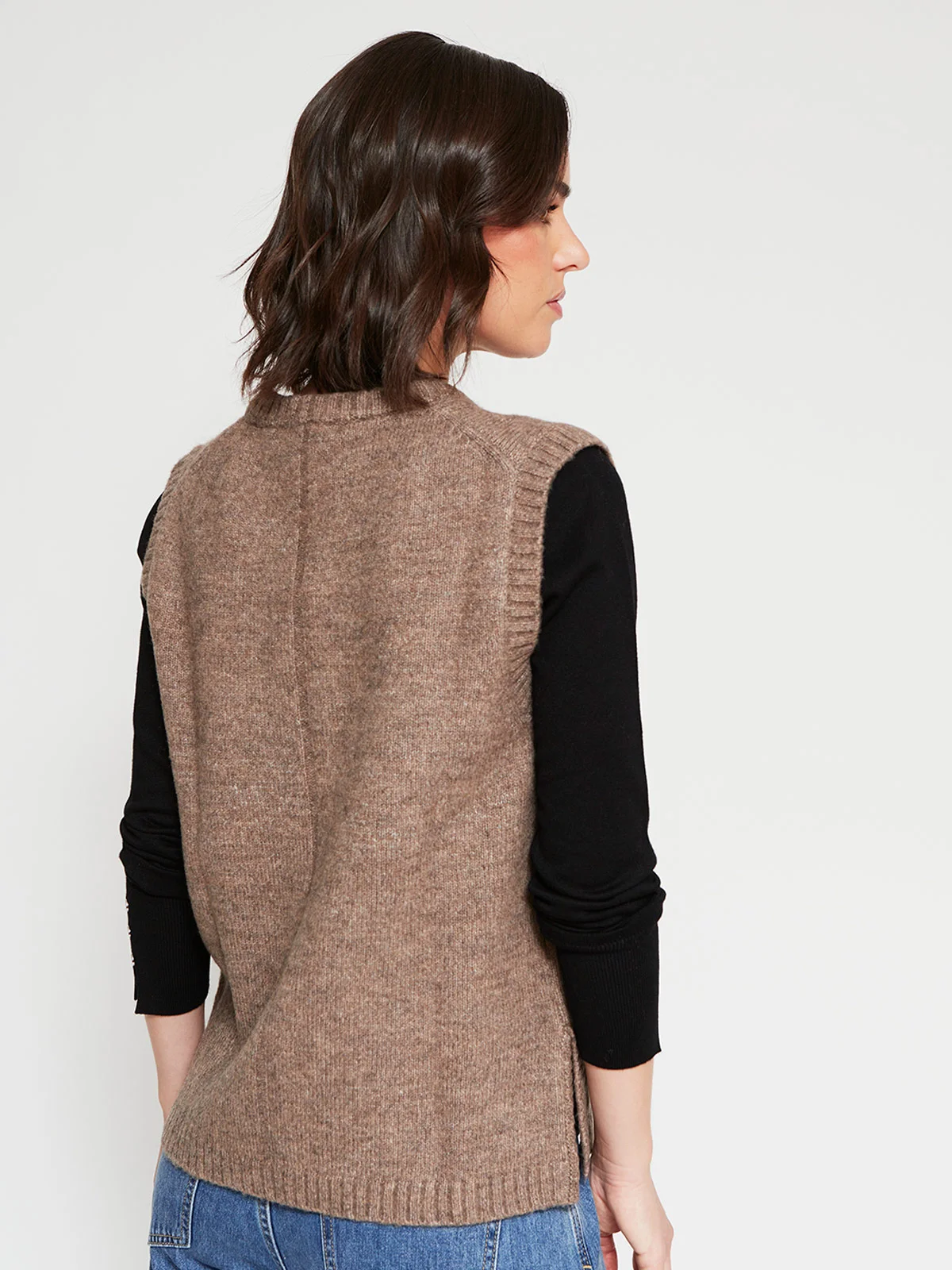 SWEATER MUJER MARQUIS SIN MANGAS - 2