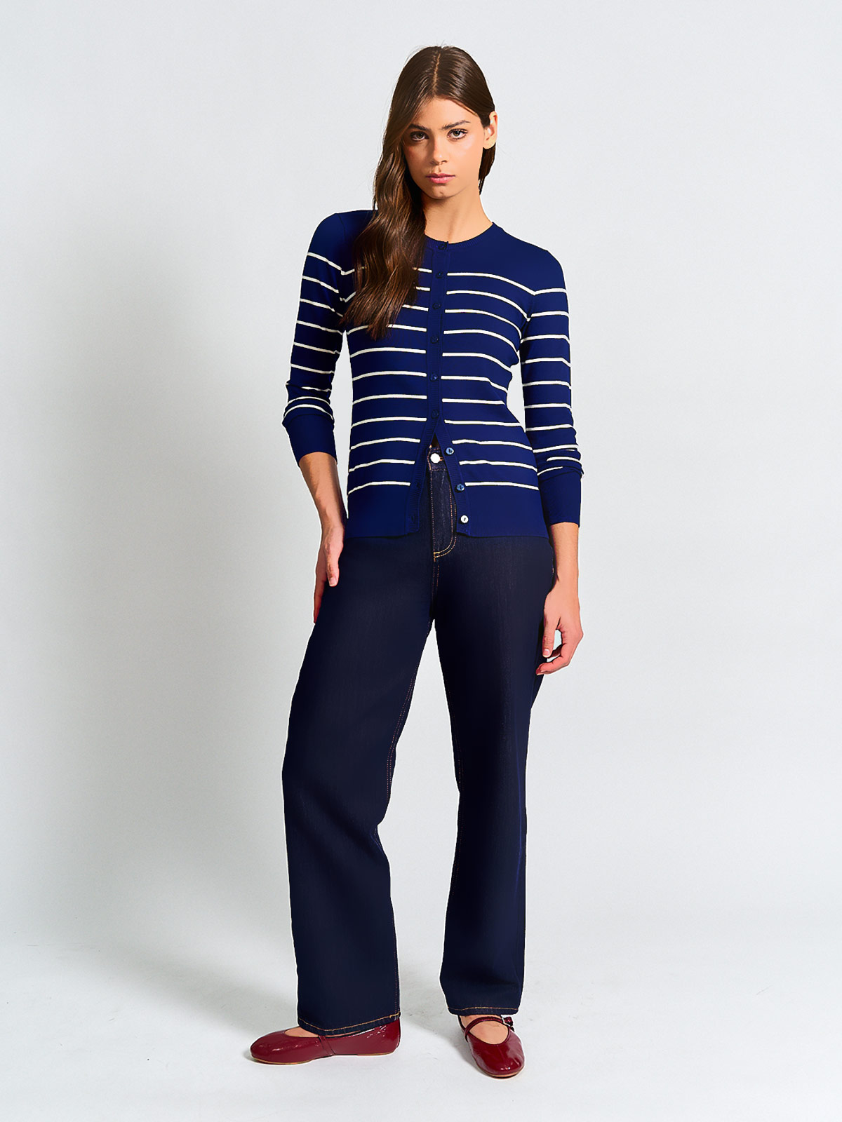 CARDIGAN MUJER MARQUIS CUELLO REDONDO - 4