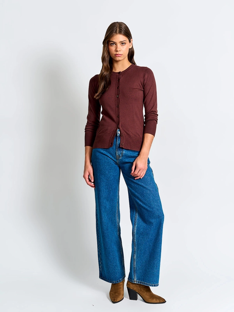 CARDIGAN MUJER MARQUIS CUELLO REDONDO - 4