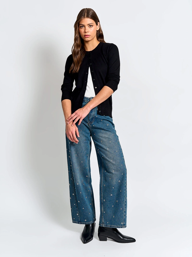 CARDIGAN MUJER MARQUIS CUELLO REDONDO - 4