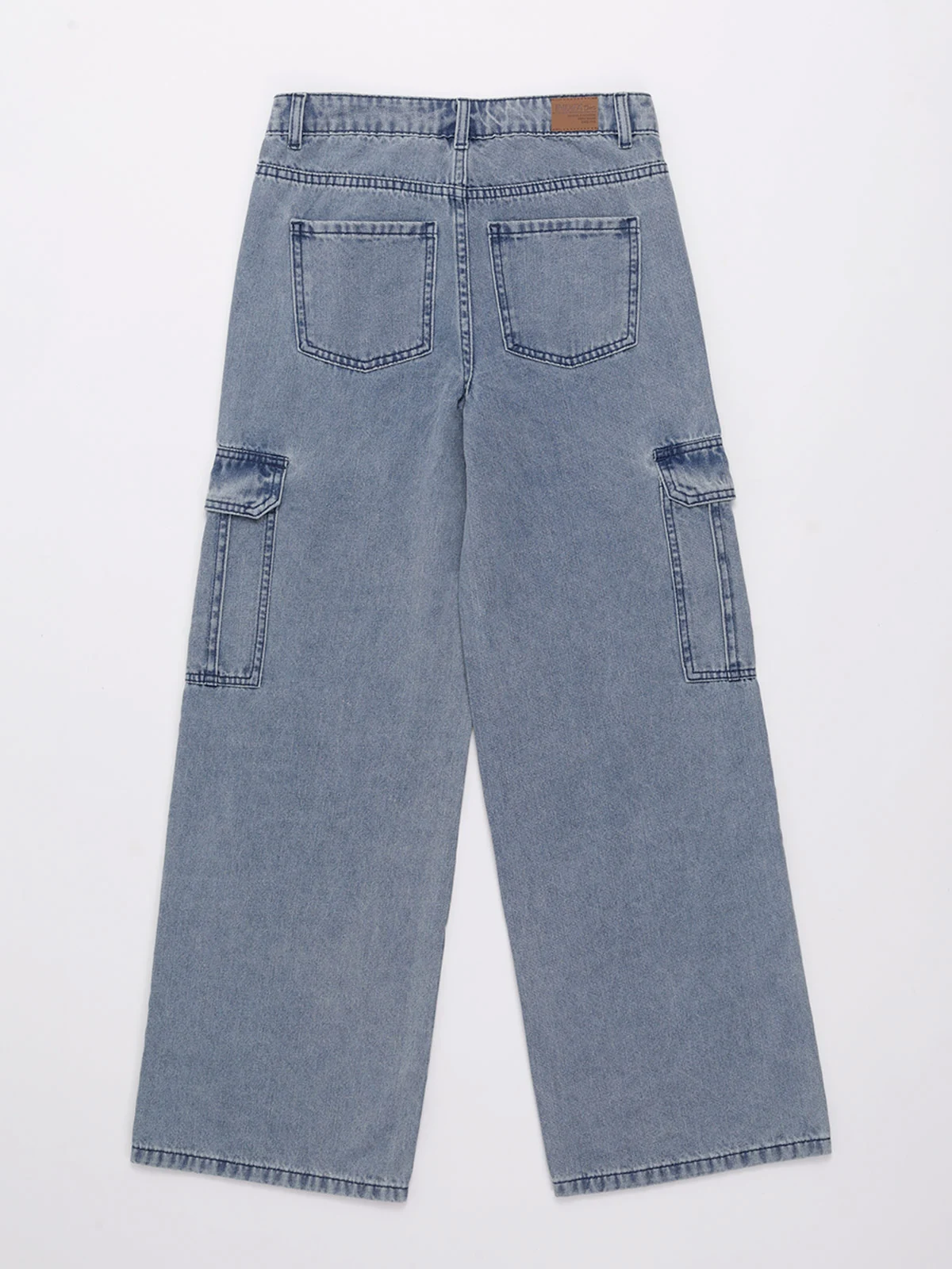 JEANS WIDE FIT NIÑA INDEX TEEN CARGO - 2