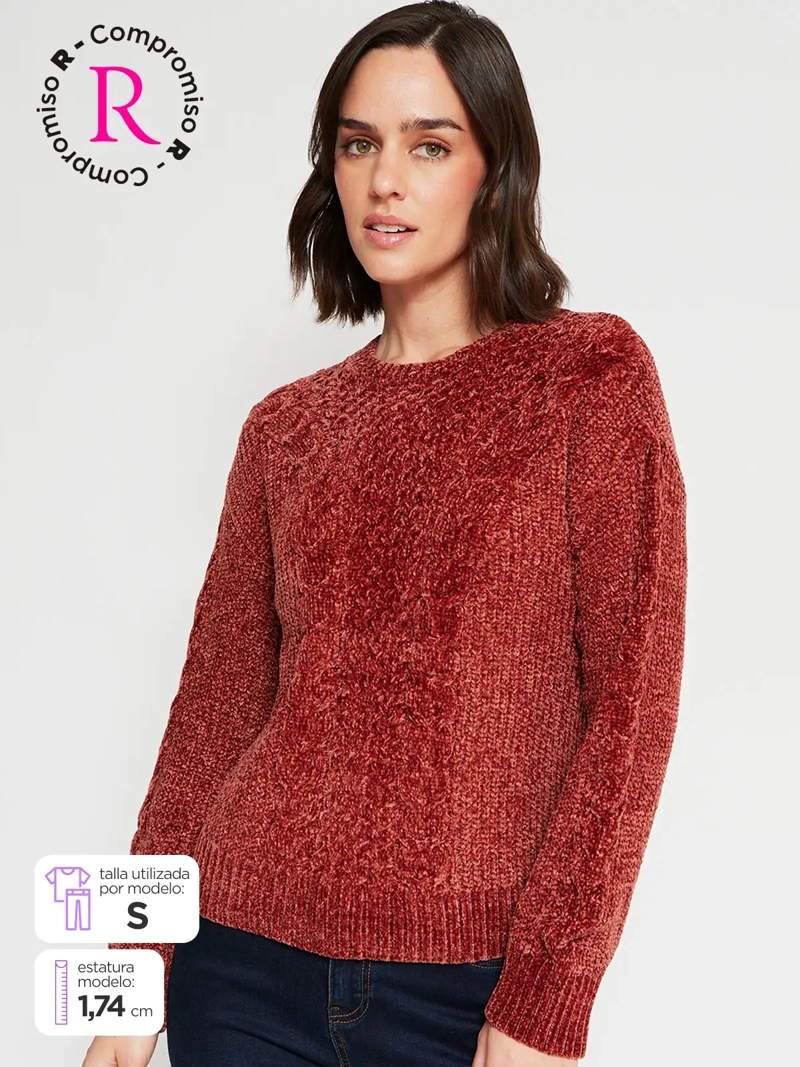 SWEATER MUJER REGATTA CUELLO REDONDO MANGA LARGA - 1