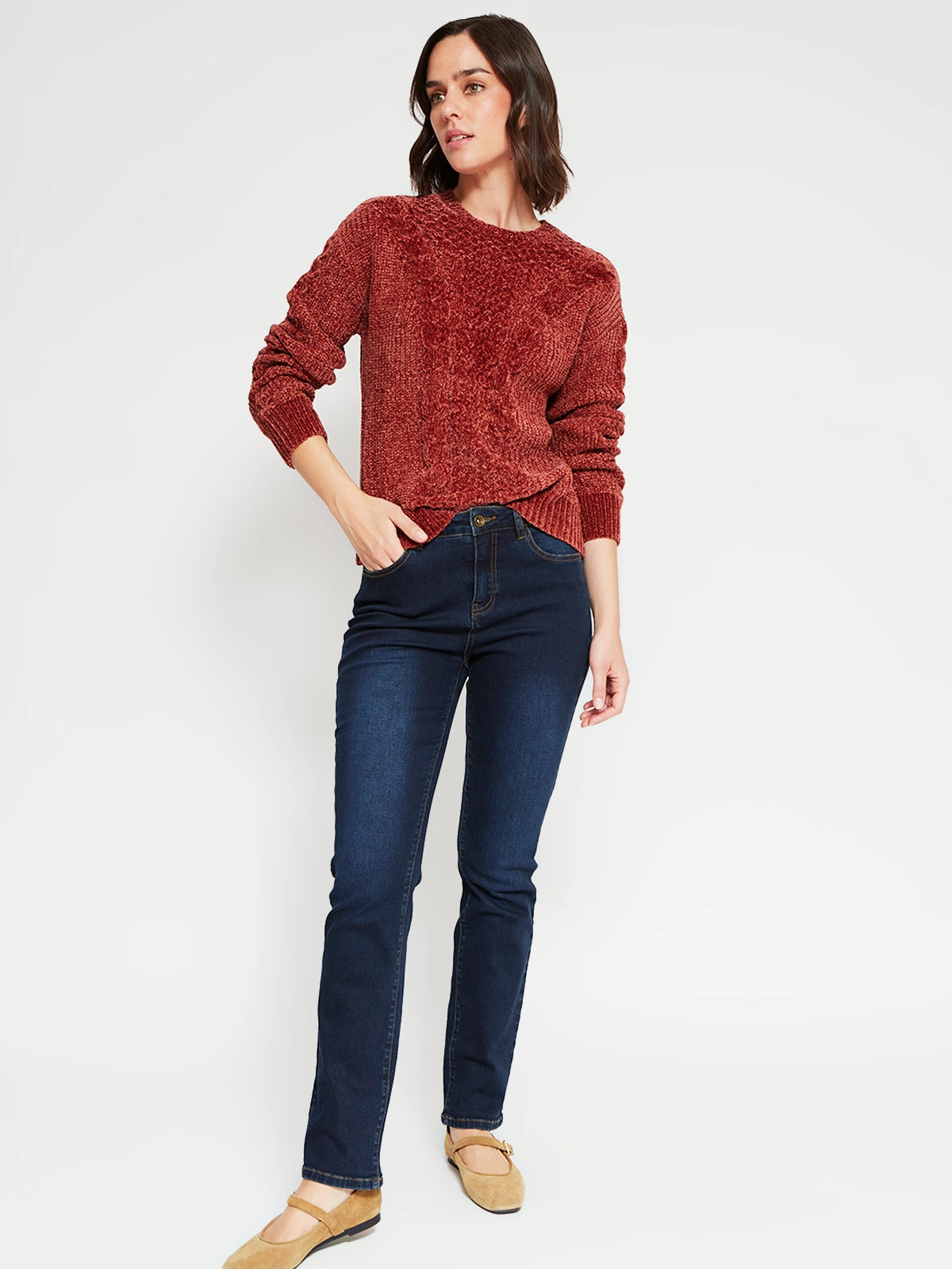 SWEATER MUJER REGATTA CUELLO REDONDO MANGA LARGA - 4