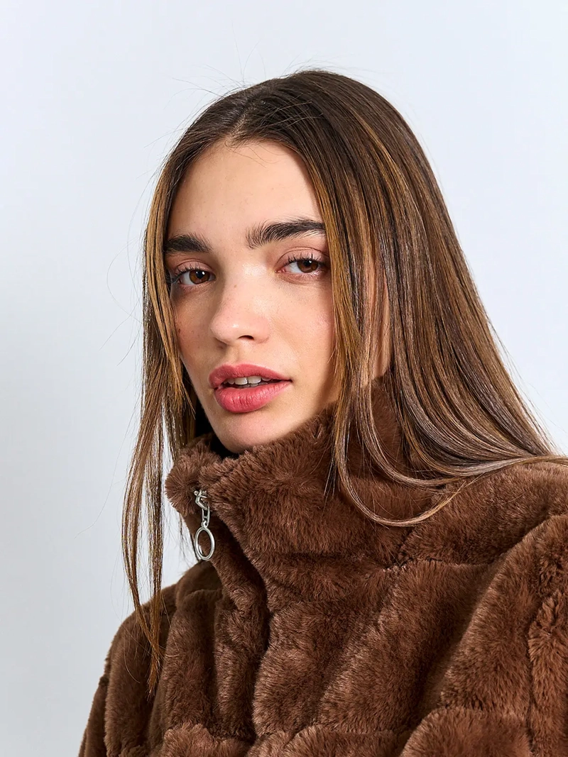 CHAQUETA MUJER INDEX PELUDA - 3