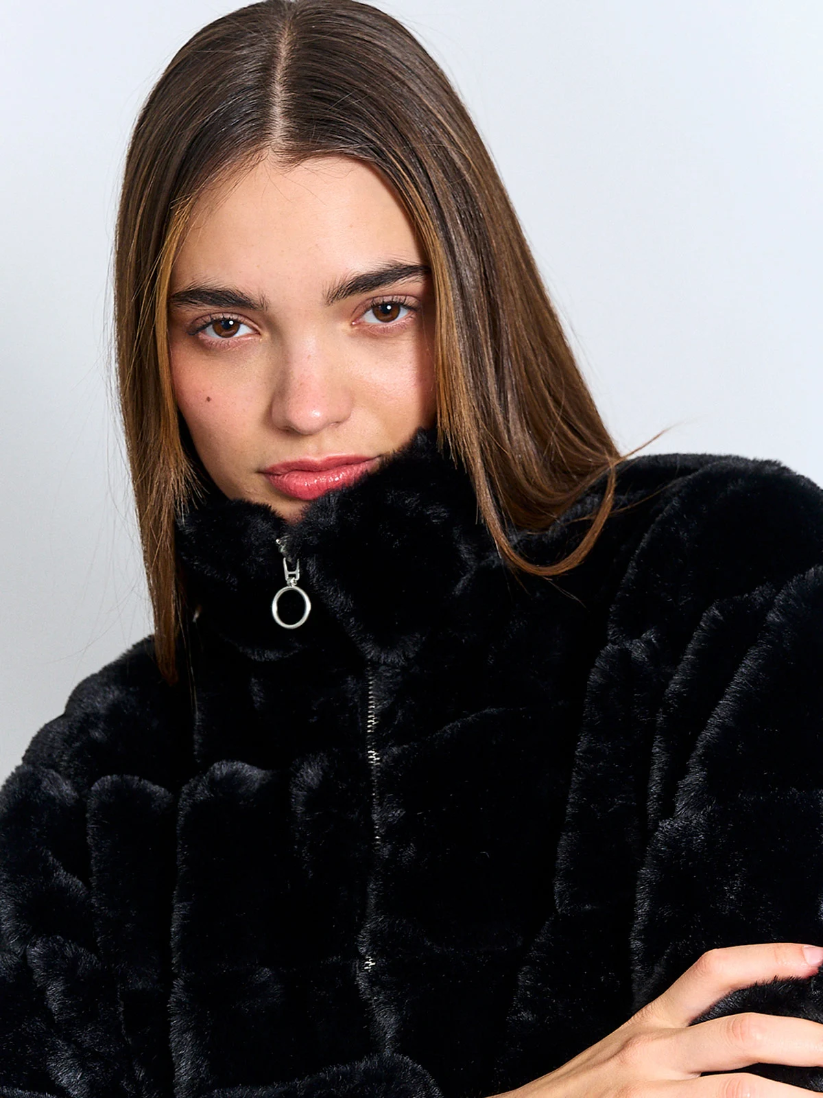 CHAQUETA MUJER INDEX PELUDA - 3