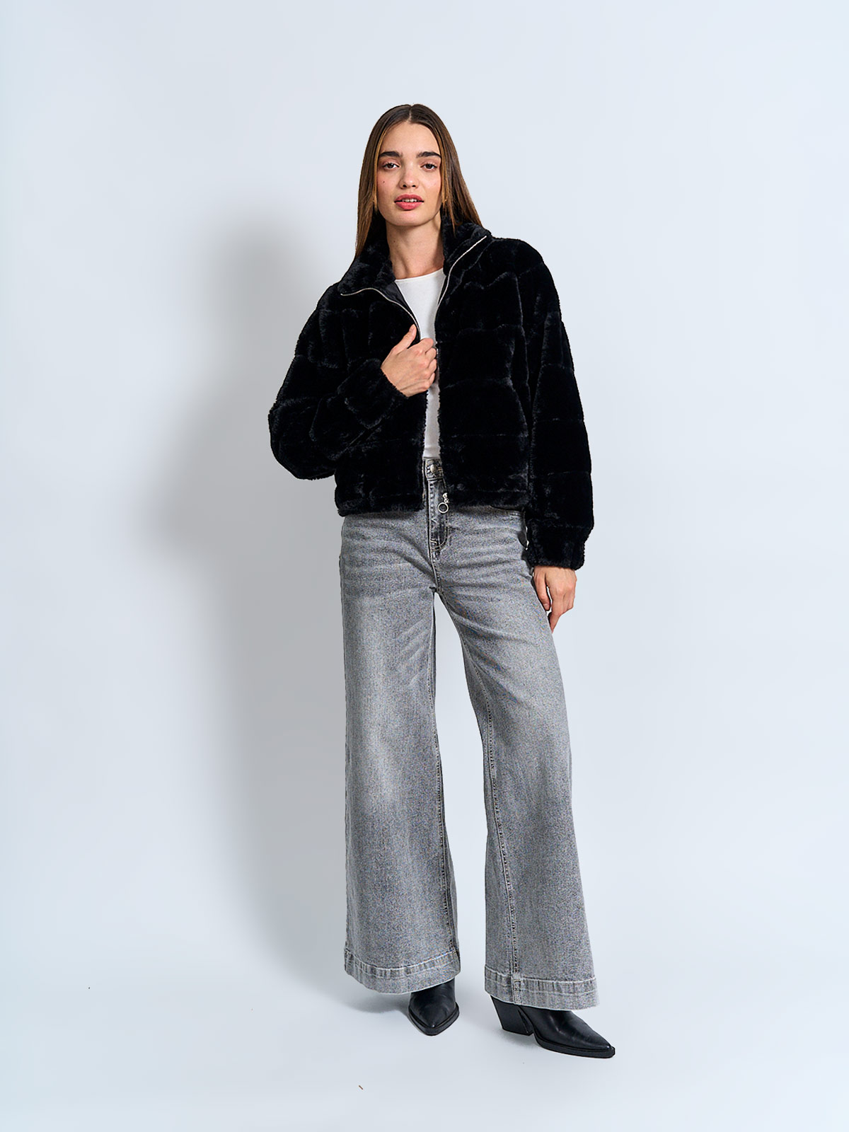 CHAQUETA MUJER INDEX PELUDA - 4