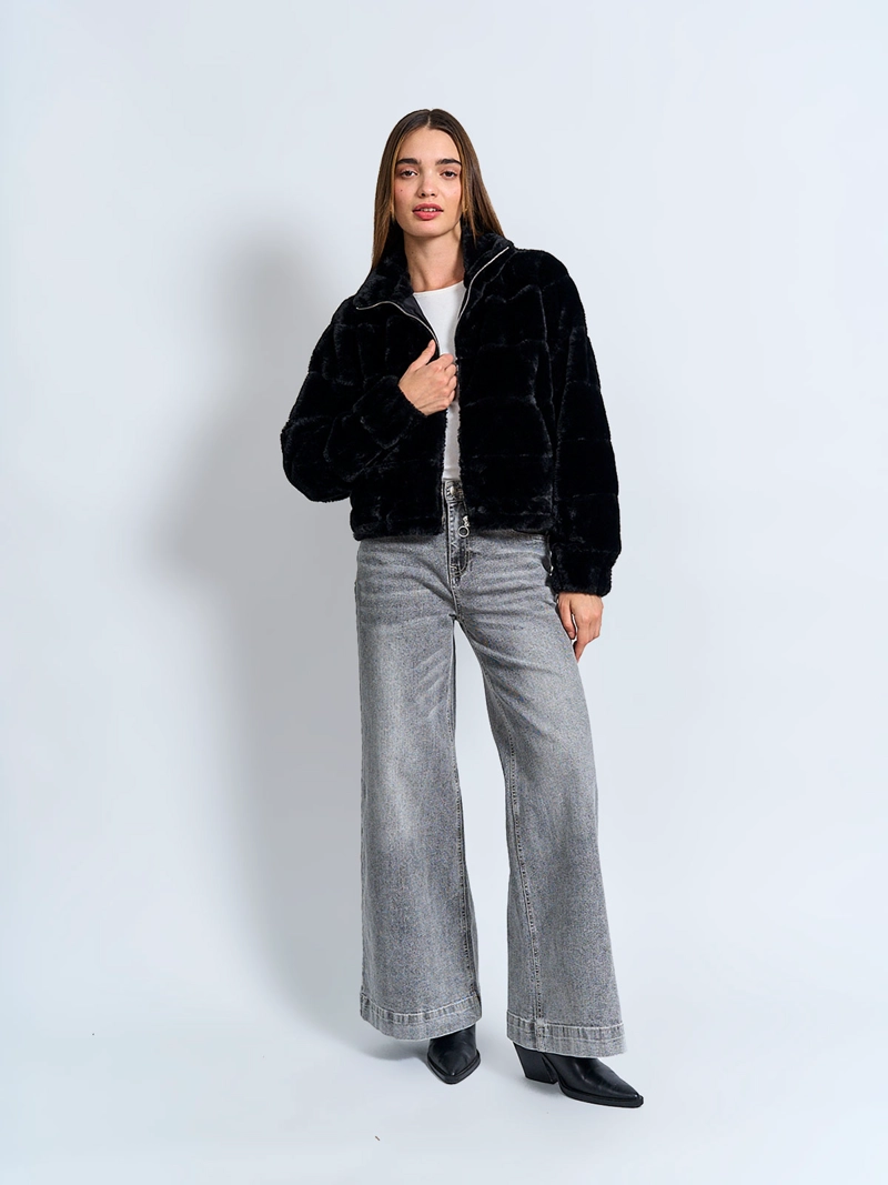 CHAQUETA MUJER INDEX PELUDA - 4