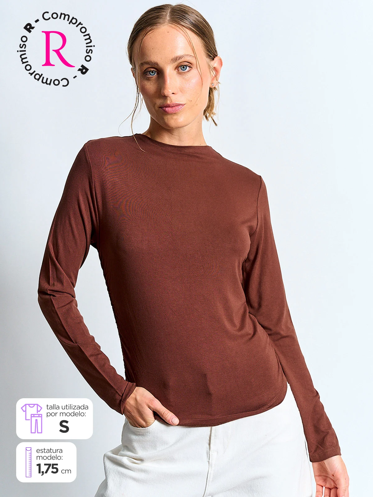 POLERA MUJER MARQUIS RECOGIDO - 1
