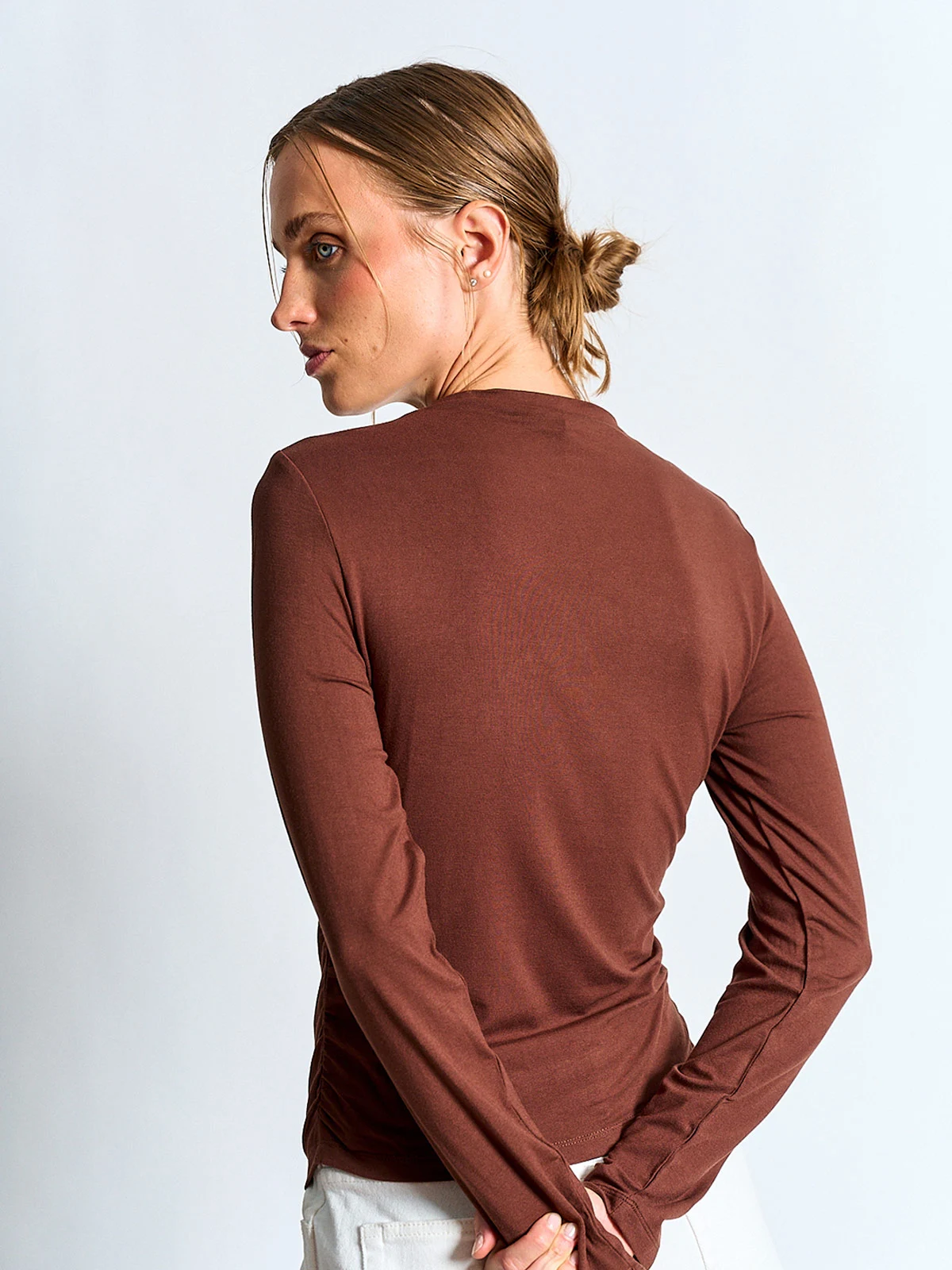 POLERA MUJER MARQUIS RECOGIDO - 2