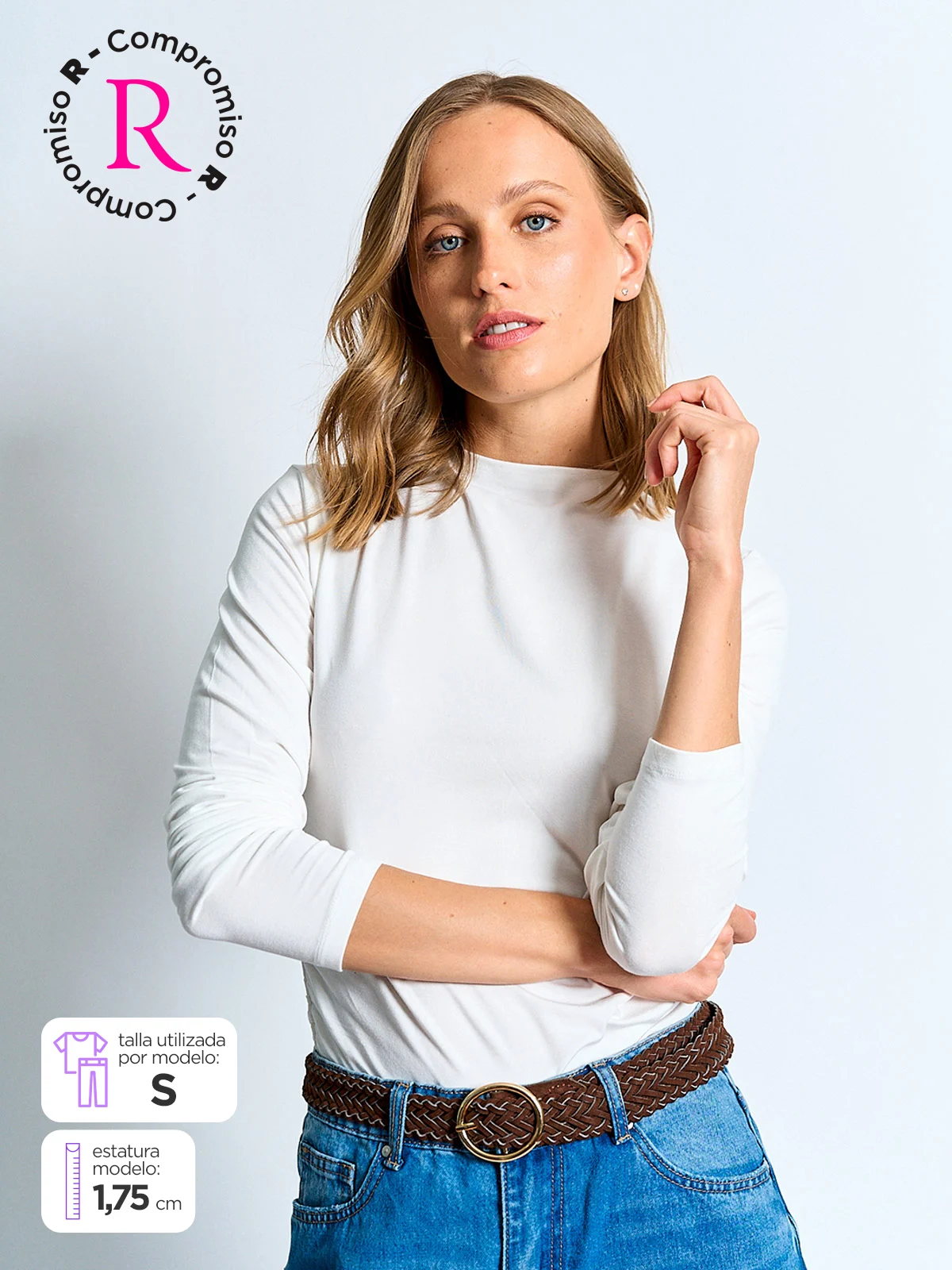 POLERA MUJER MARQUIS RECOGIDO - 1