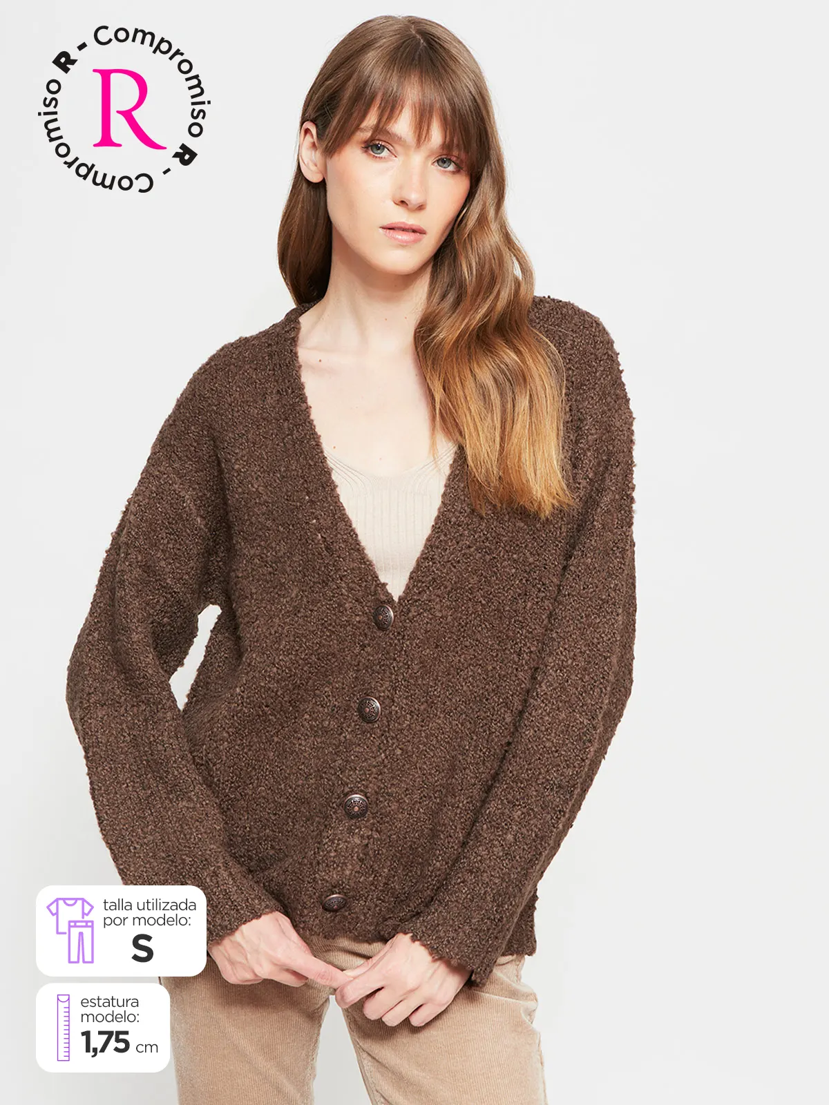 CARDIGAN MUJER TATIENNE DISEÑO ÉTNICO - 1