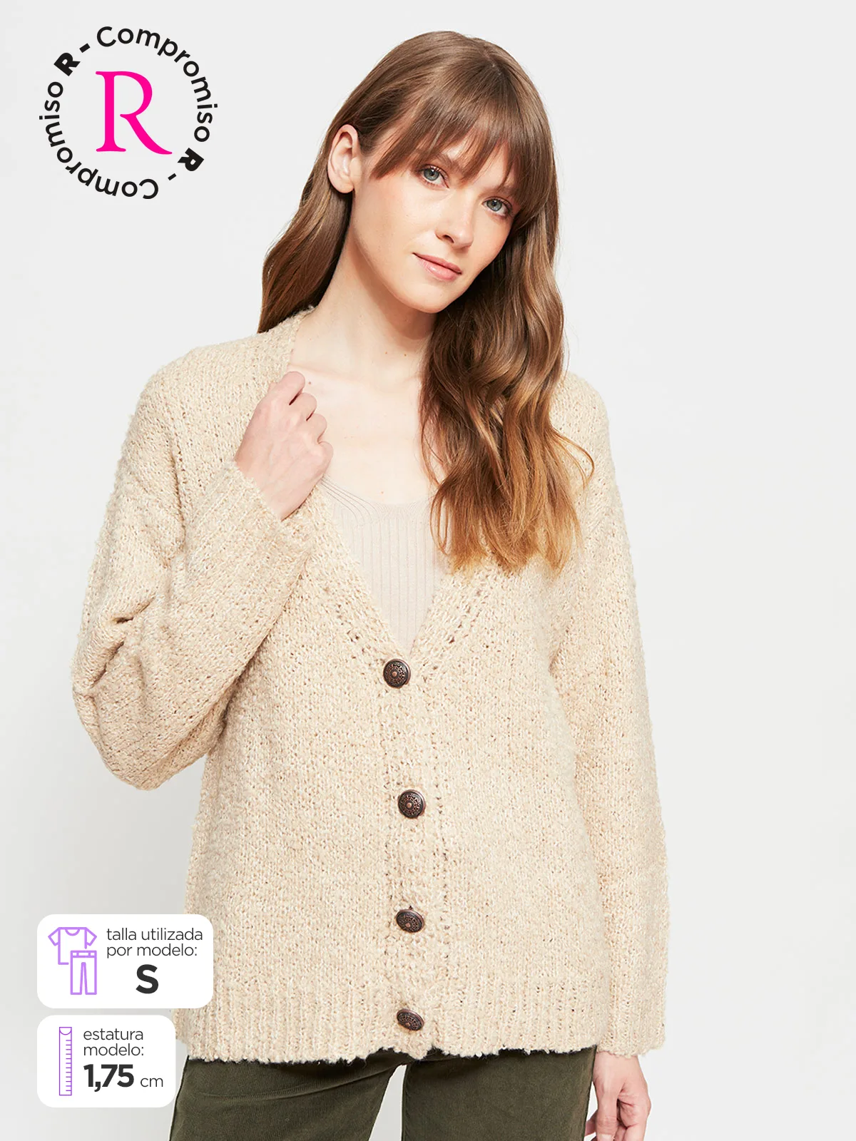 CARDIGAN MUJER TATIENNE DISEÑO ÉTNICO - 1