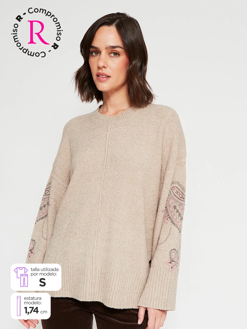 TATIENNE SWEATER MUJER TATIENNE BORDADO