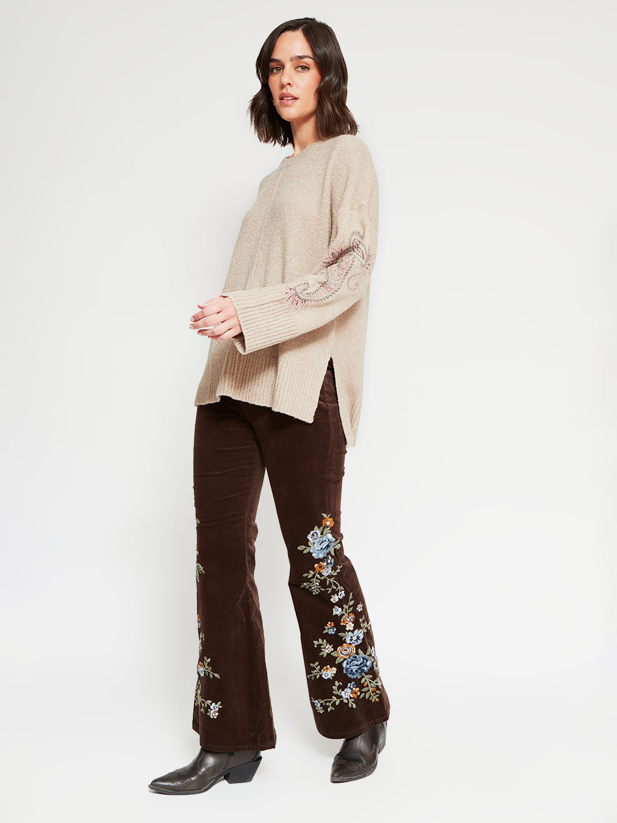SWEATER MUJER TATIENNE BORDADO - 4