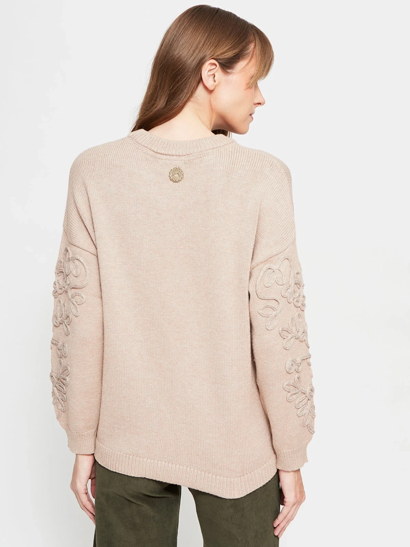SWEATER MUJER TATIENNE CUELLO REDONDO - 2