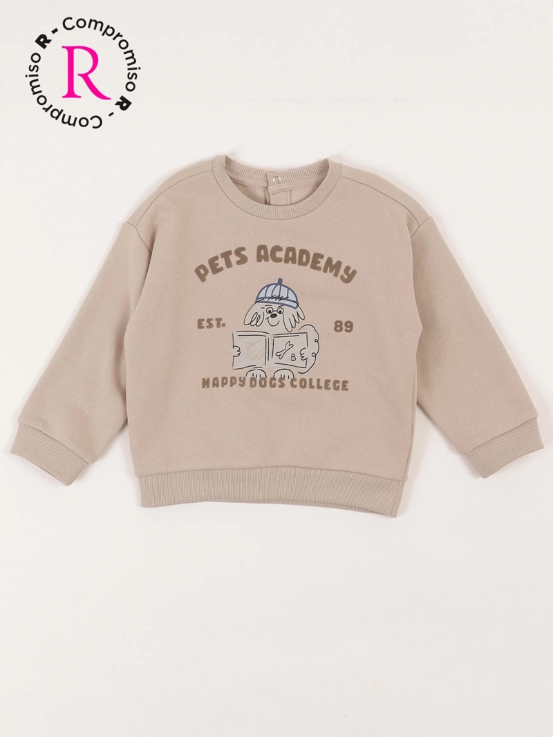 POLERÓN NIÑO BABY HARVEST ESTAMPADO CENTRAL  - 1