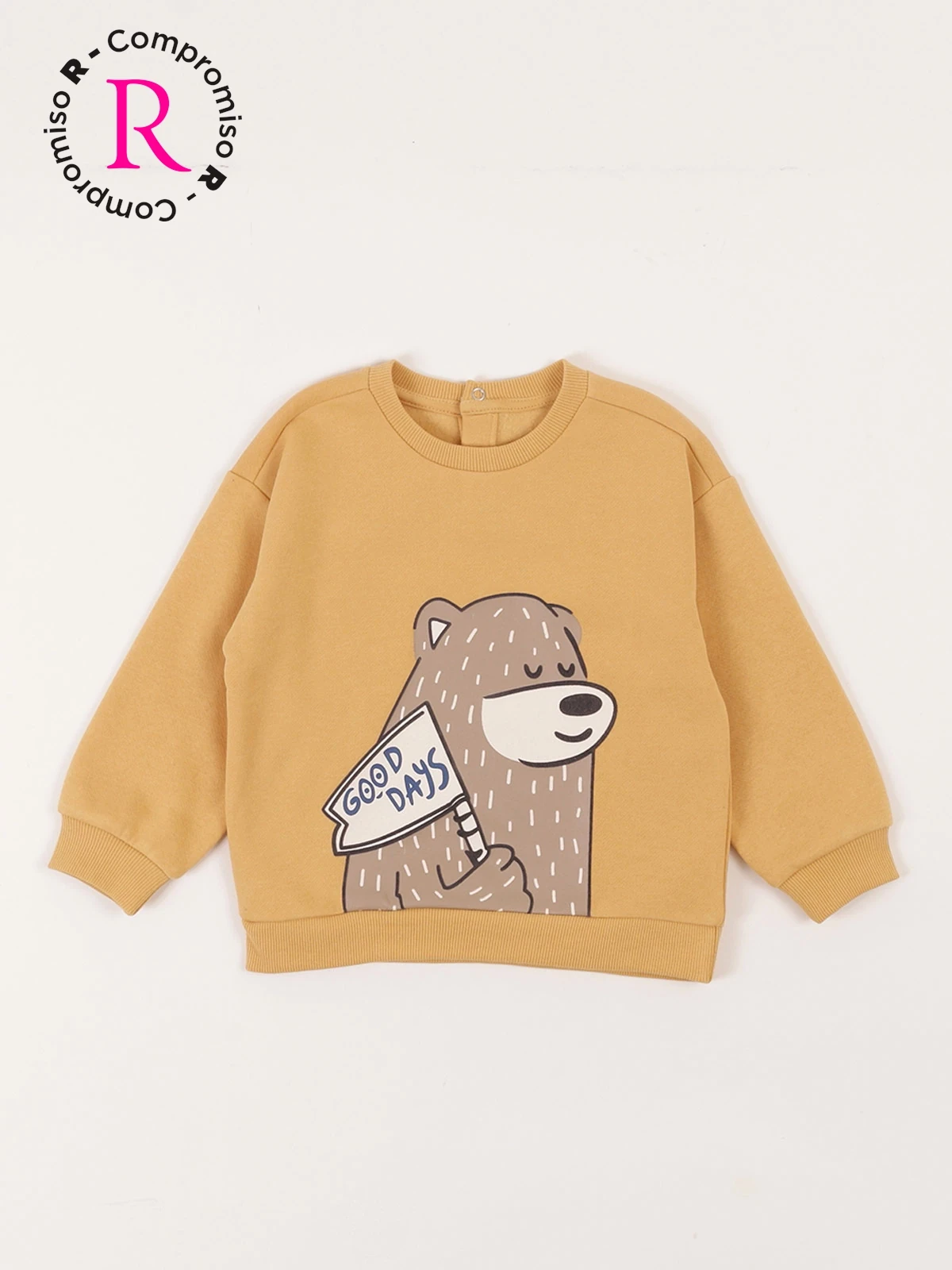 POLERÓN NIÑO BABY HARVEST ESTAMPADO CENTRAL