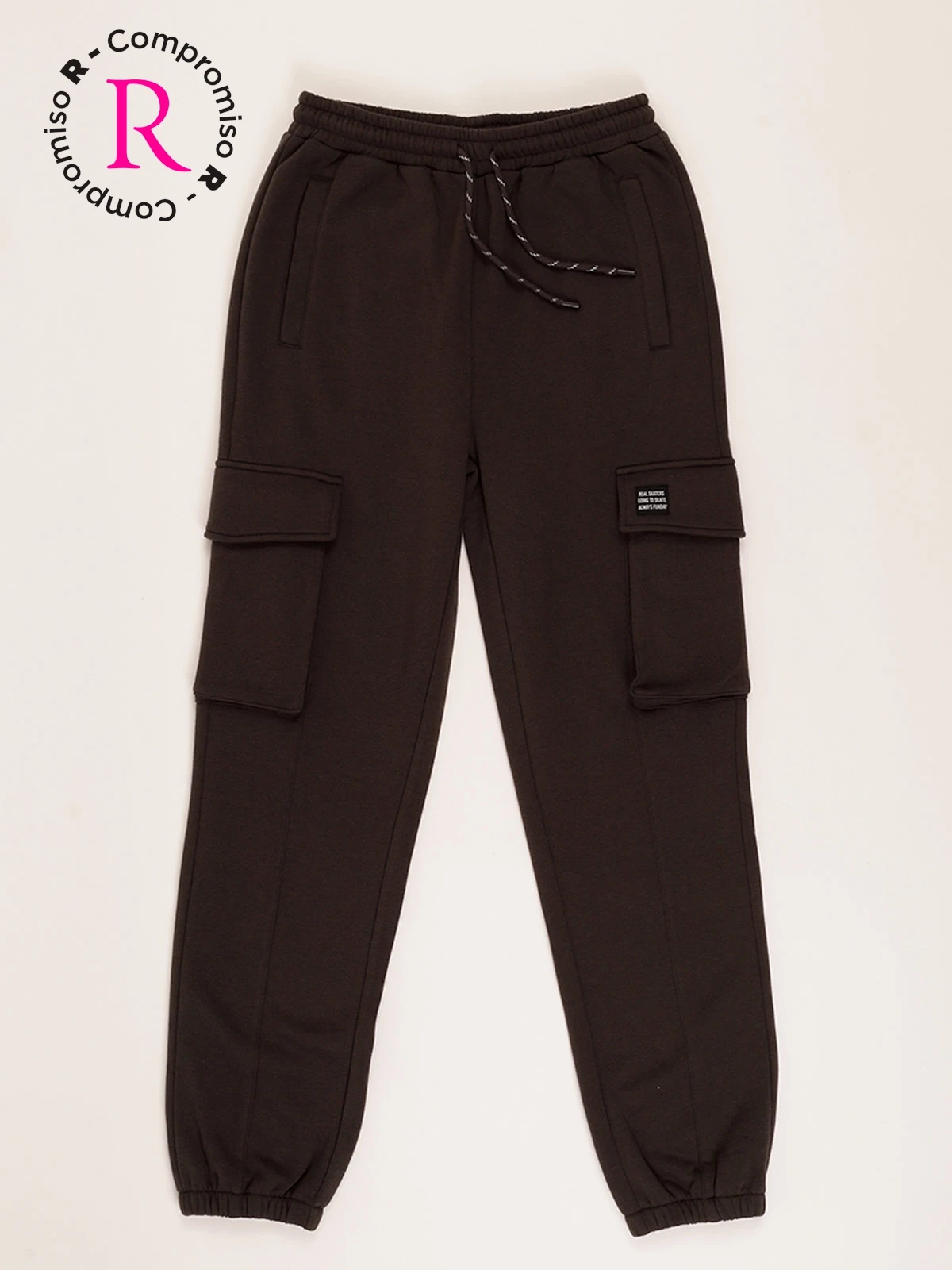 PANTALÓN DE BUZO NIÑO CLOUDBREAK CARGO - 1