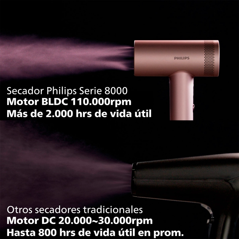 SECADOR DE PELO PHILIPS BHD837/00 - 10