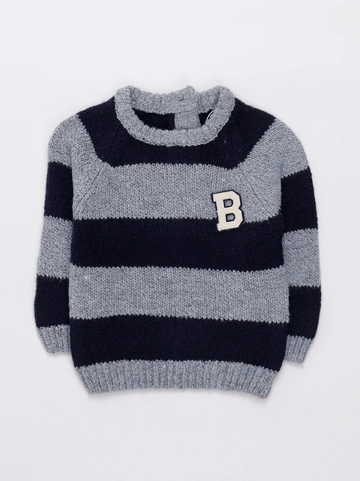 SWEATER NIÑO BABY HARVEST LINEAS COLORES - 1