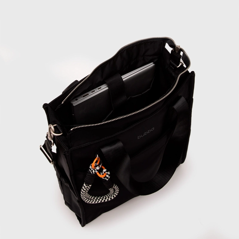CARTERA TOTE BUBBA ONTARIO NEGRO - 4