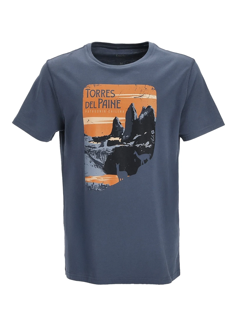 POLERA MANGA CORTA HOMBRE DOITE TORRES DEL PAINE - 1