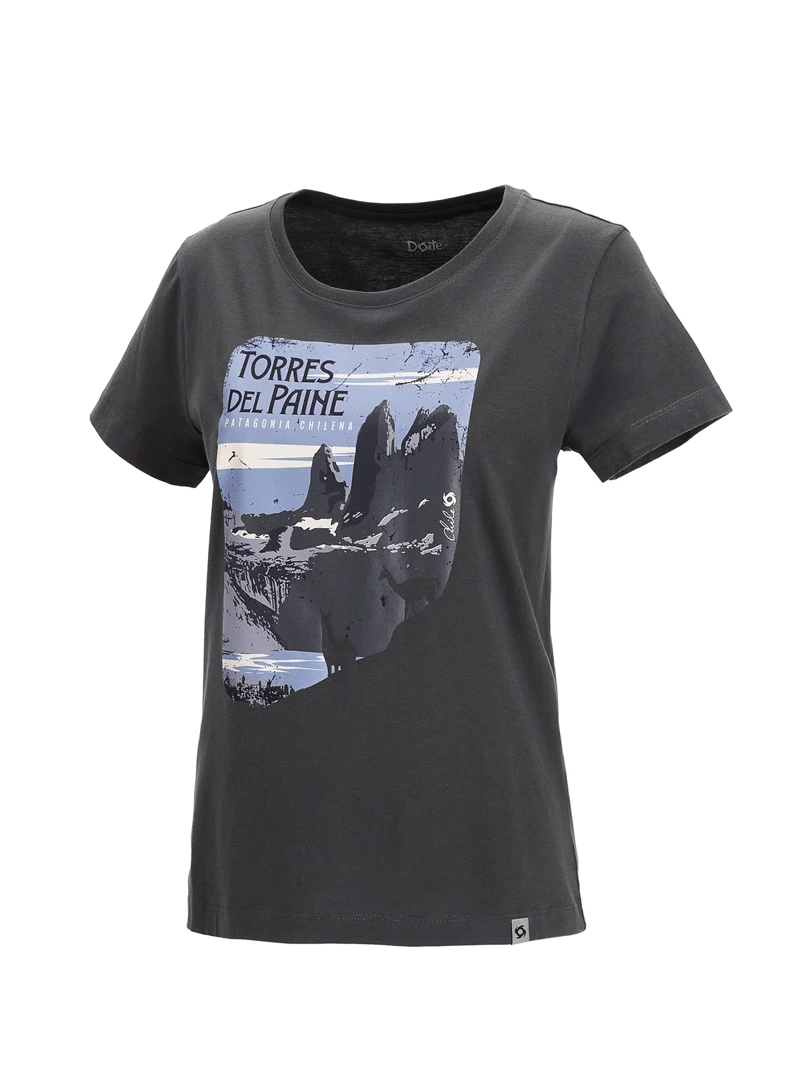 POLERA MANGA CORTA MUJER DOITE TORRES DEL PAINE - 3