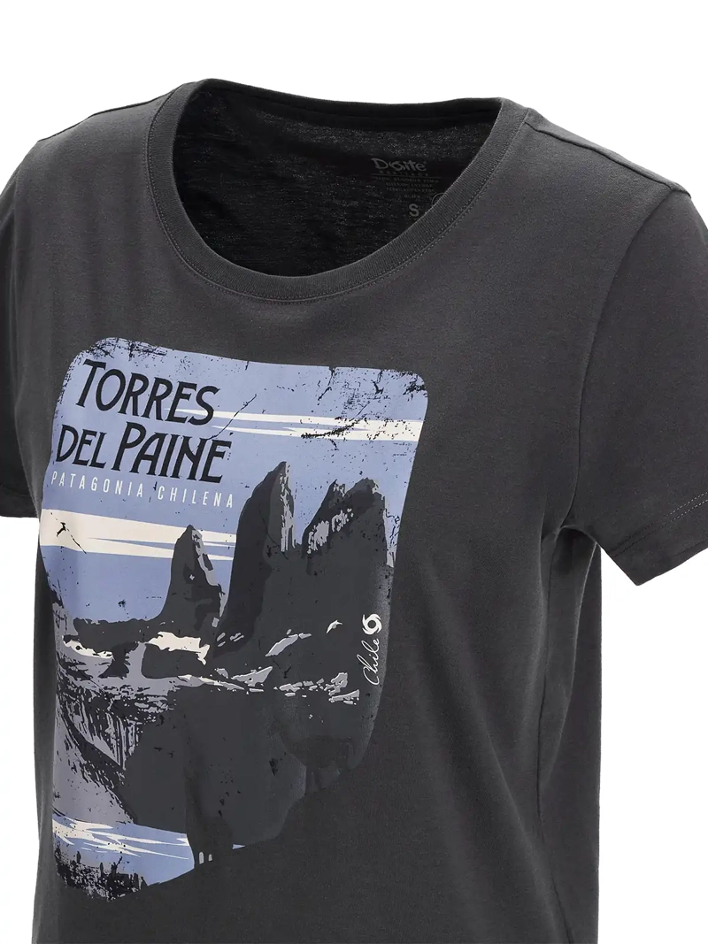 POLERA MANGA CORTA MUJER DOITE TORRES DEL PAINE - 4