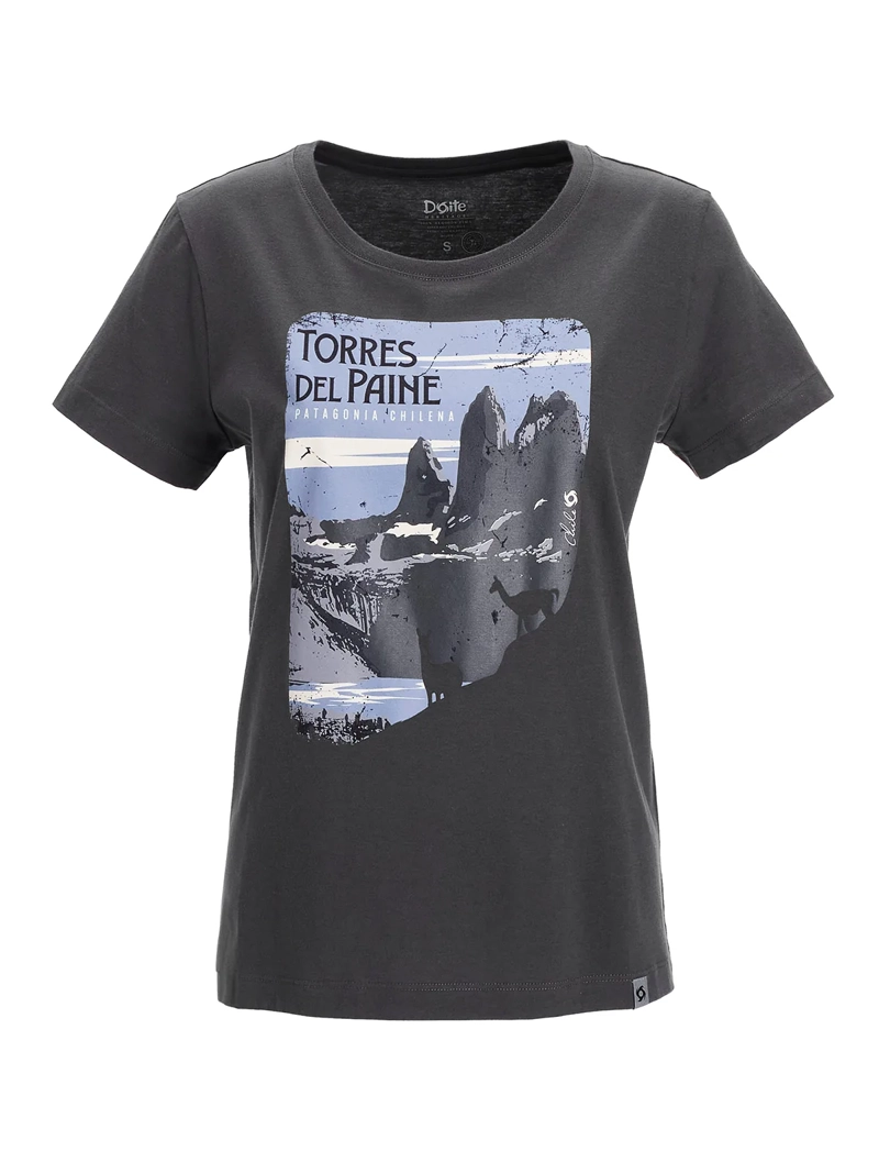 POLERA MANGA CORTA MUJER DOITE TORRES DEL PAINE - 1