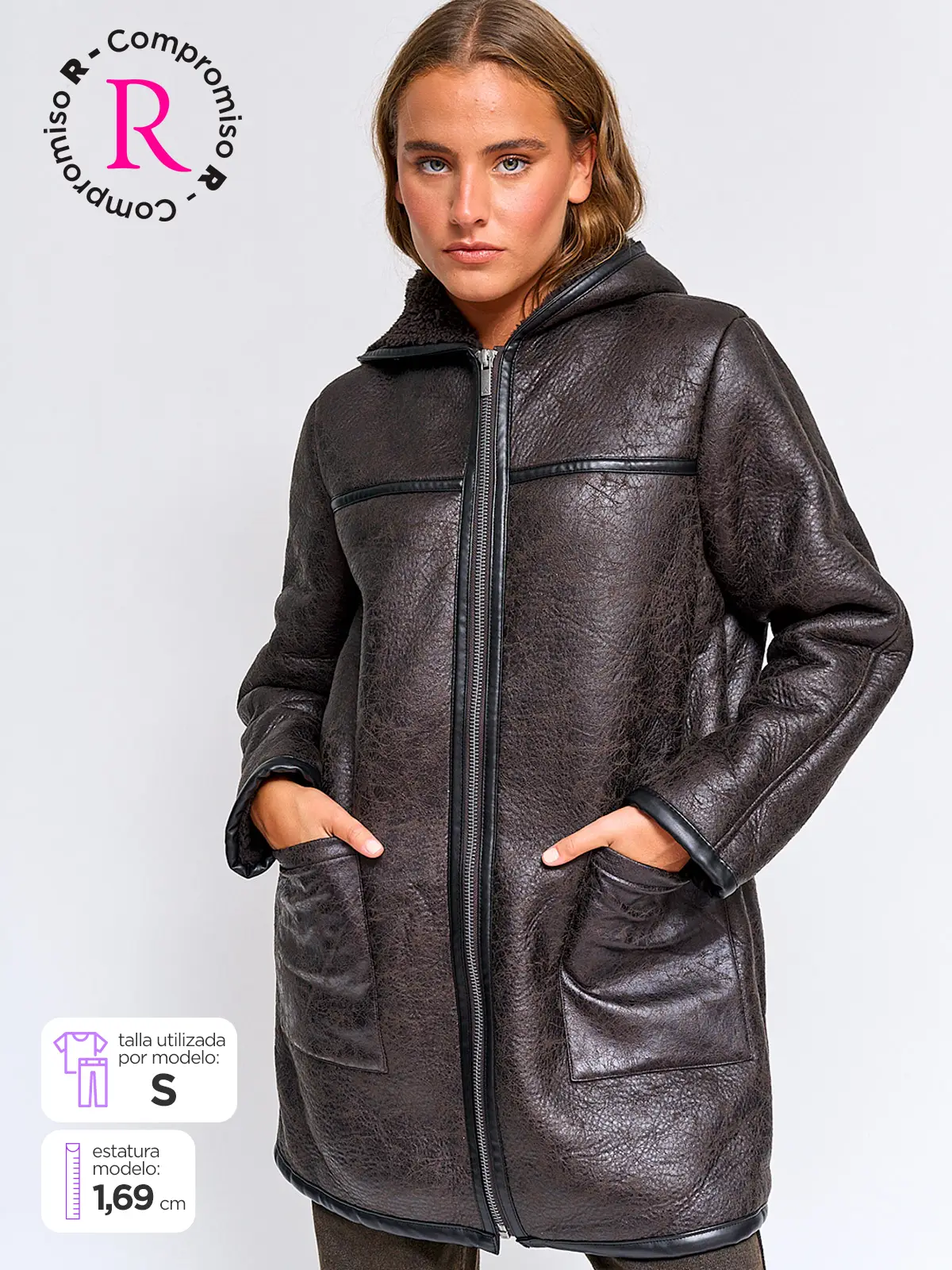 ABRIGO MUJER BARBADOS COATED - 1