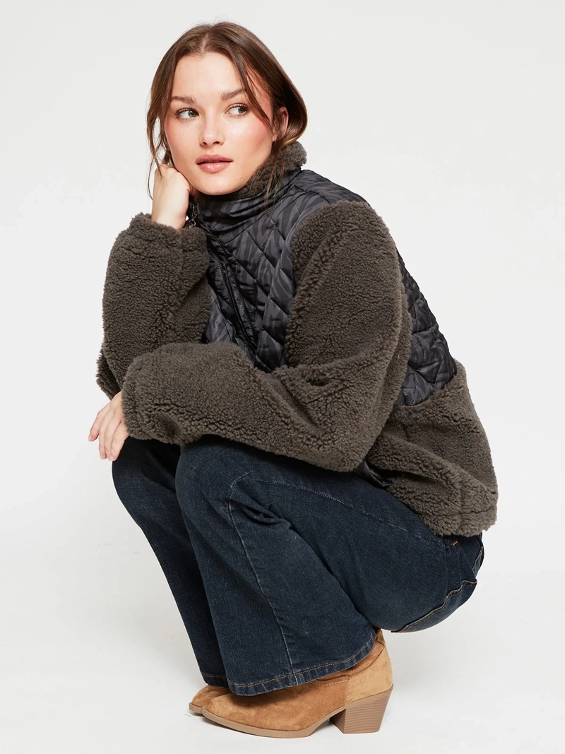 CHAQUETA MUJER BARBADOS SHERPA - 4
