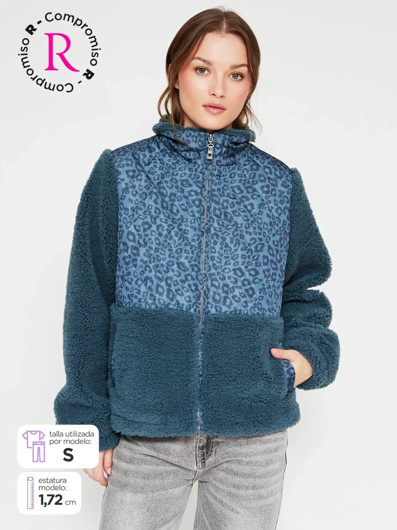 CHAQUETA MUJER BARBADOS SHERPA - 1