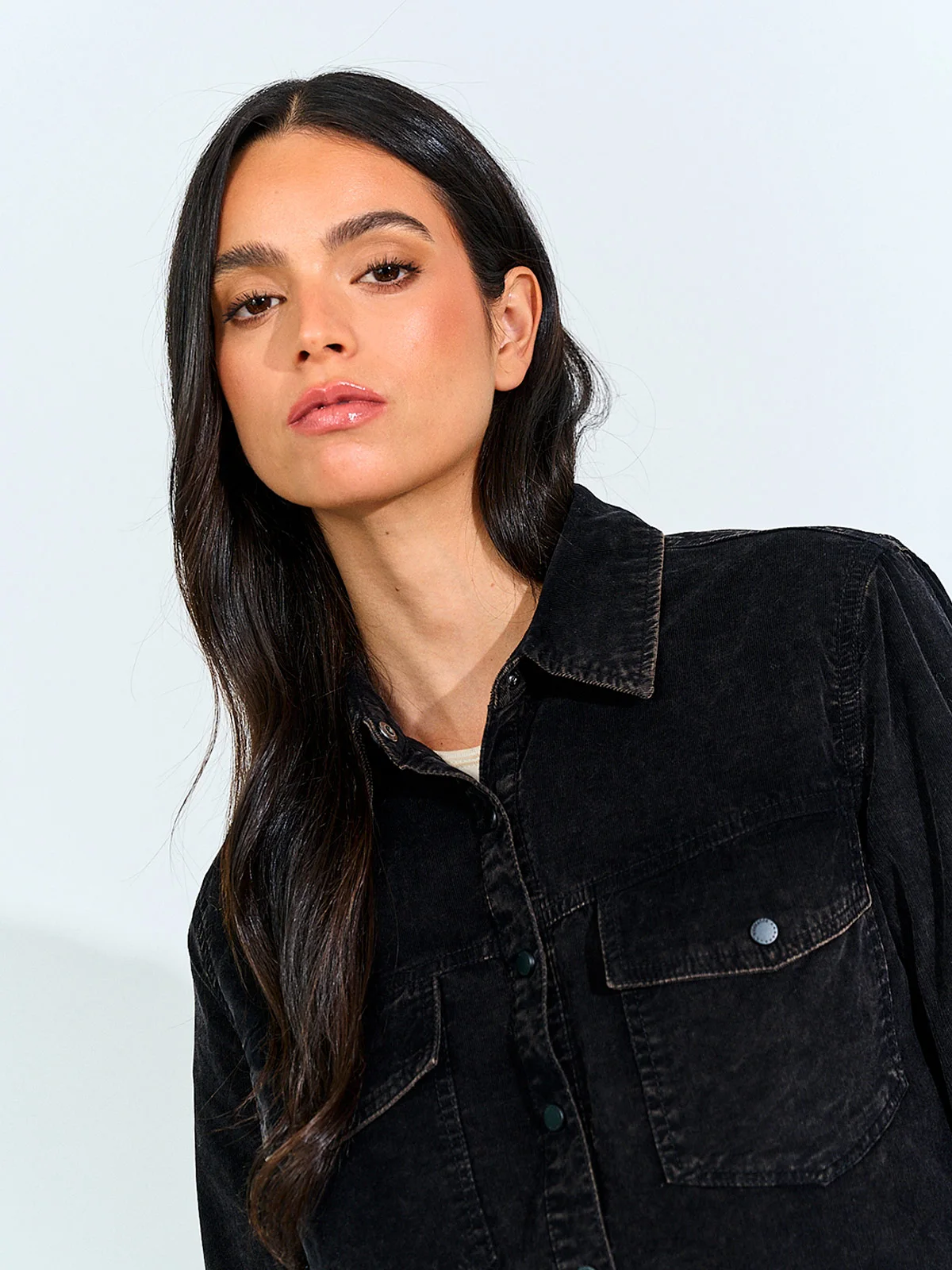 SOBRECAMISA MUJER BARBADOS ALGODÓN MANGA LARGA - 3