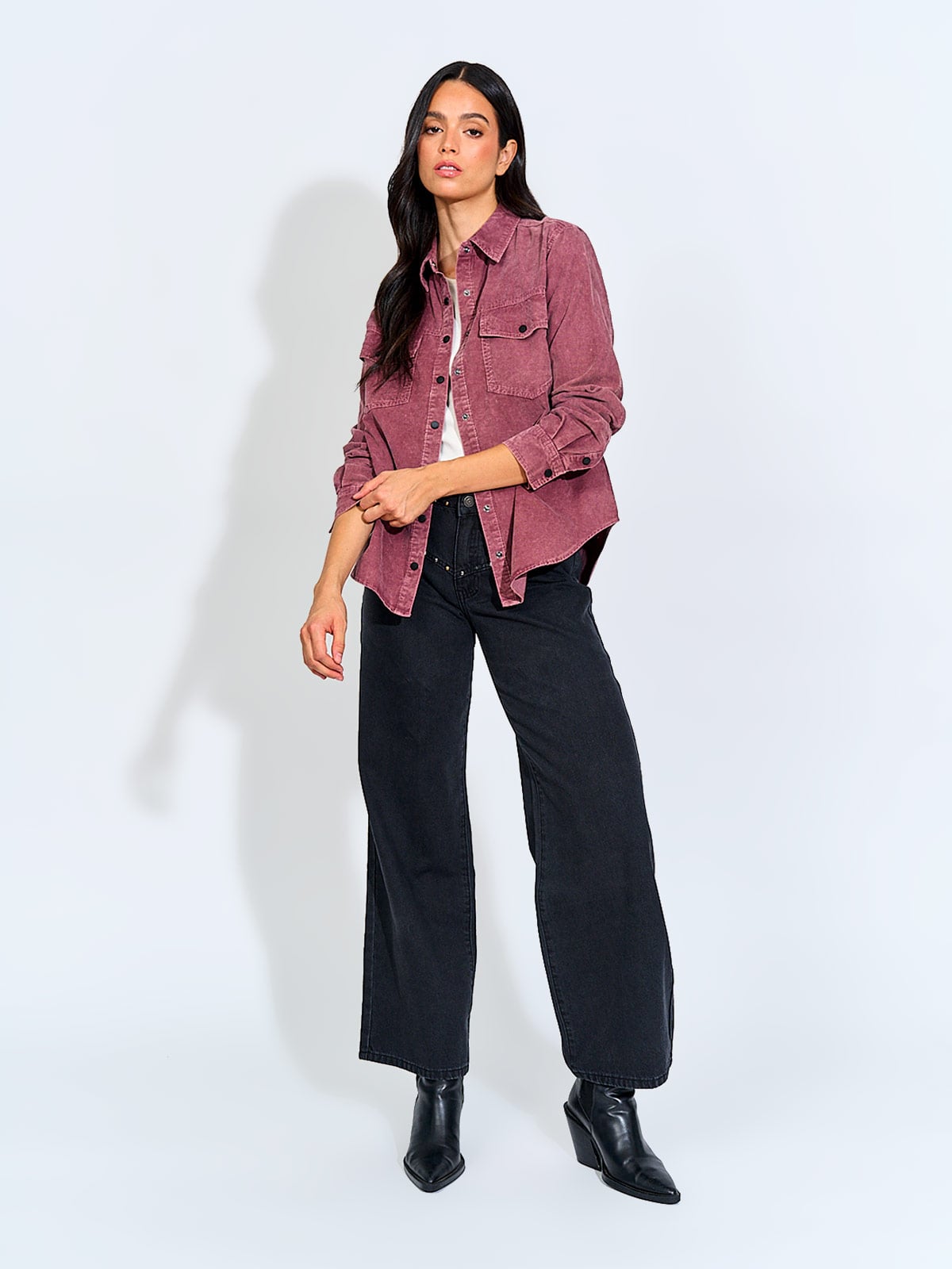 SOBRECAMISA MUJER BARBADOS ALGODÓN MANGA LARGA - 4