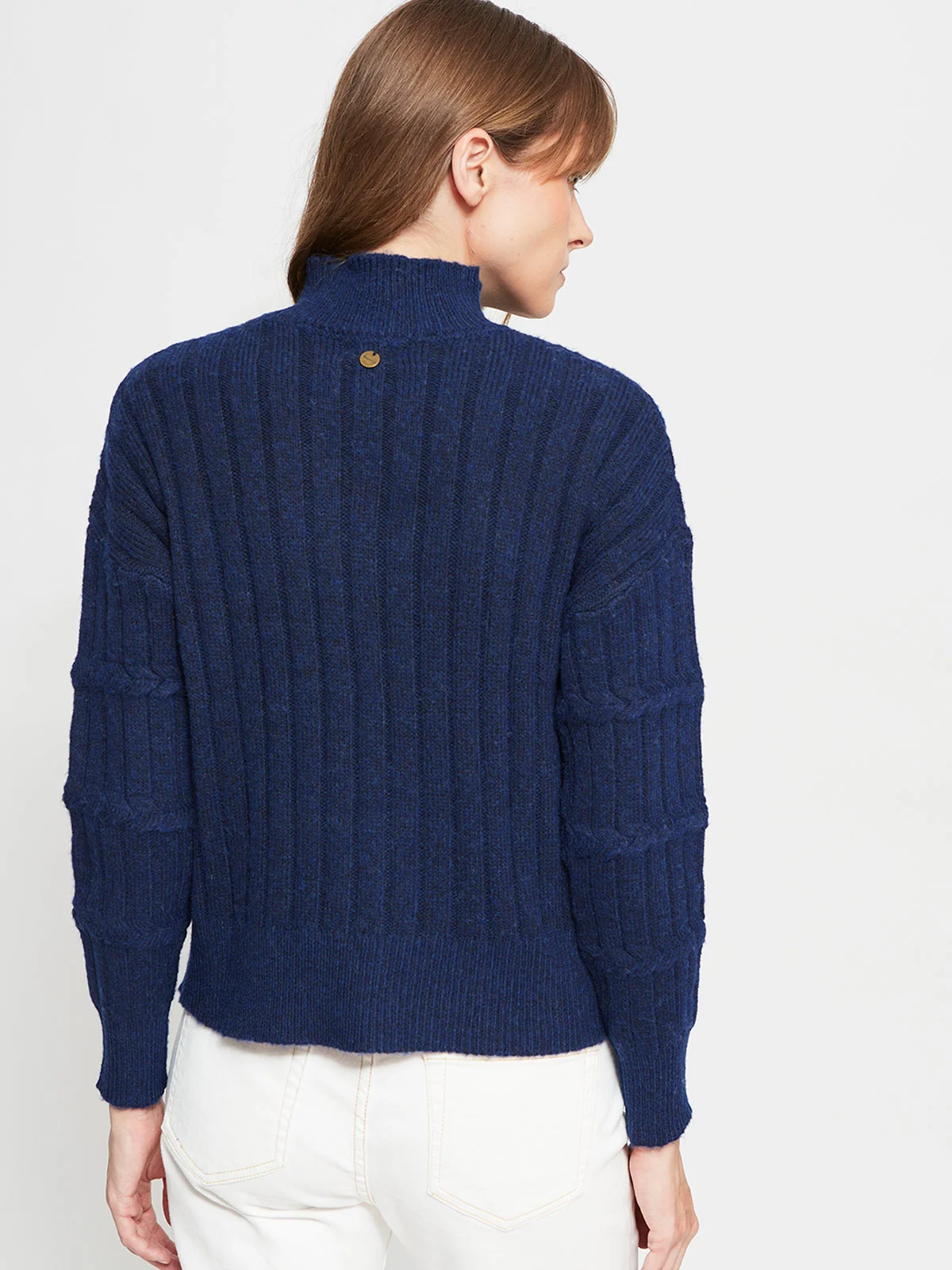 SWEATER MUJER REGATTA MANGA LARGA TRENZADO - 2