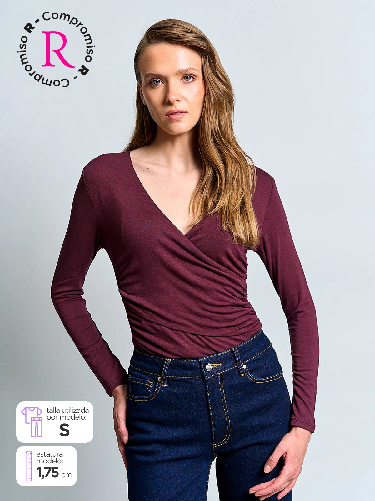 BODY MUJER MARQUIS ESCOTE EN V - 1
