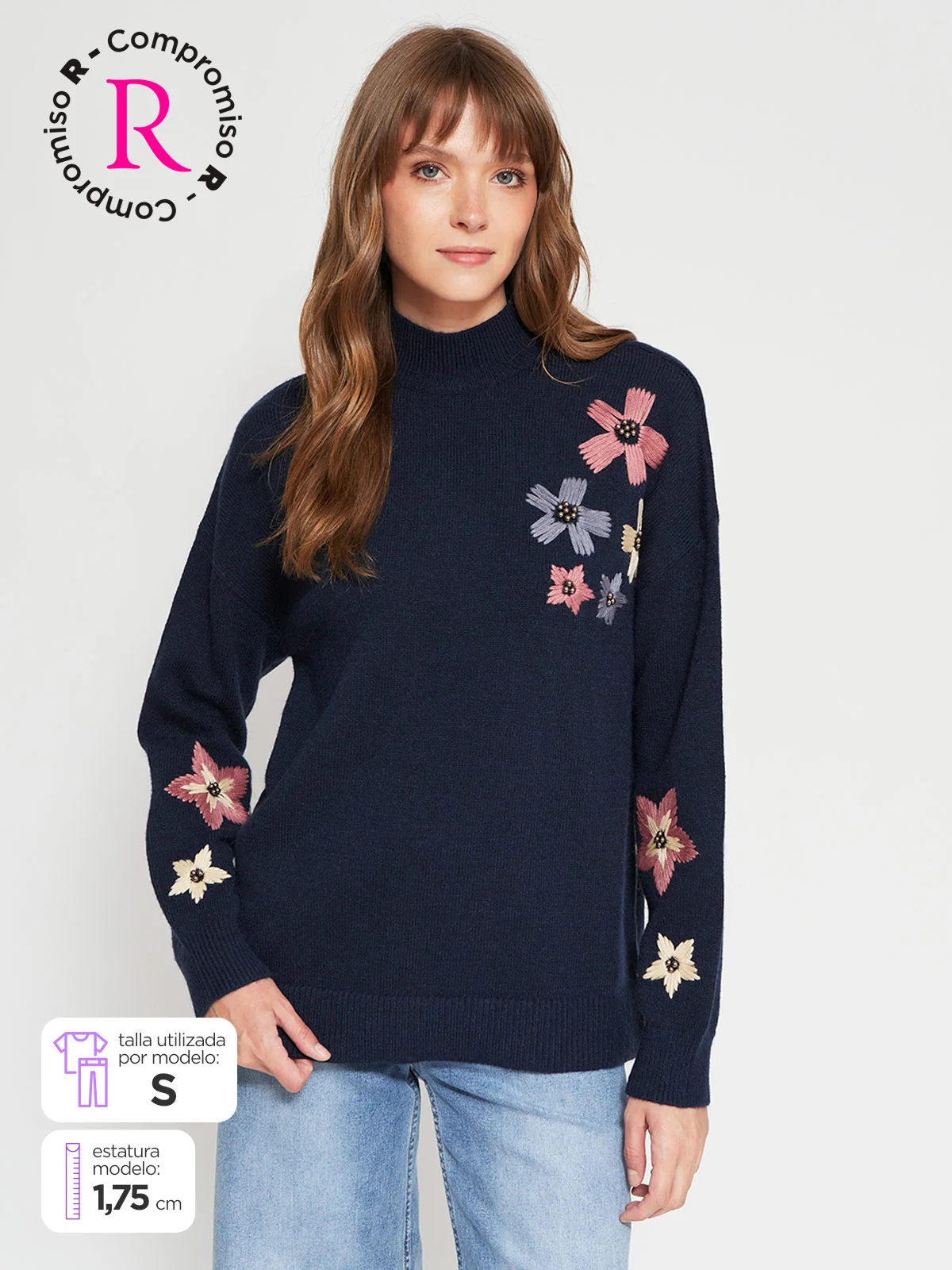 AZIZ SWEATER MUJER AZIZ CUELLO TORTUGA